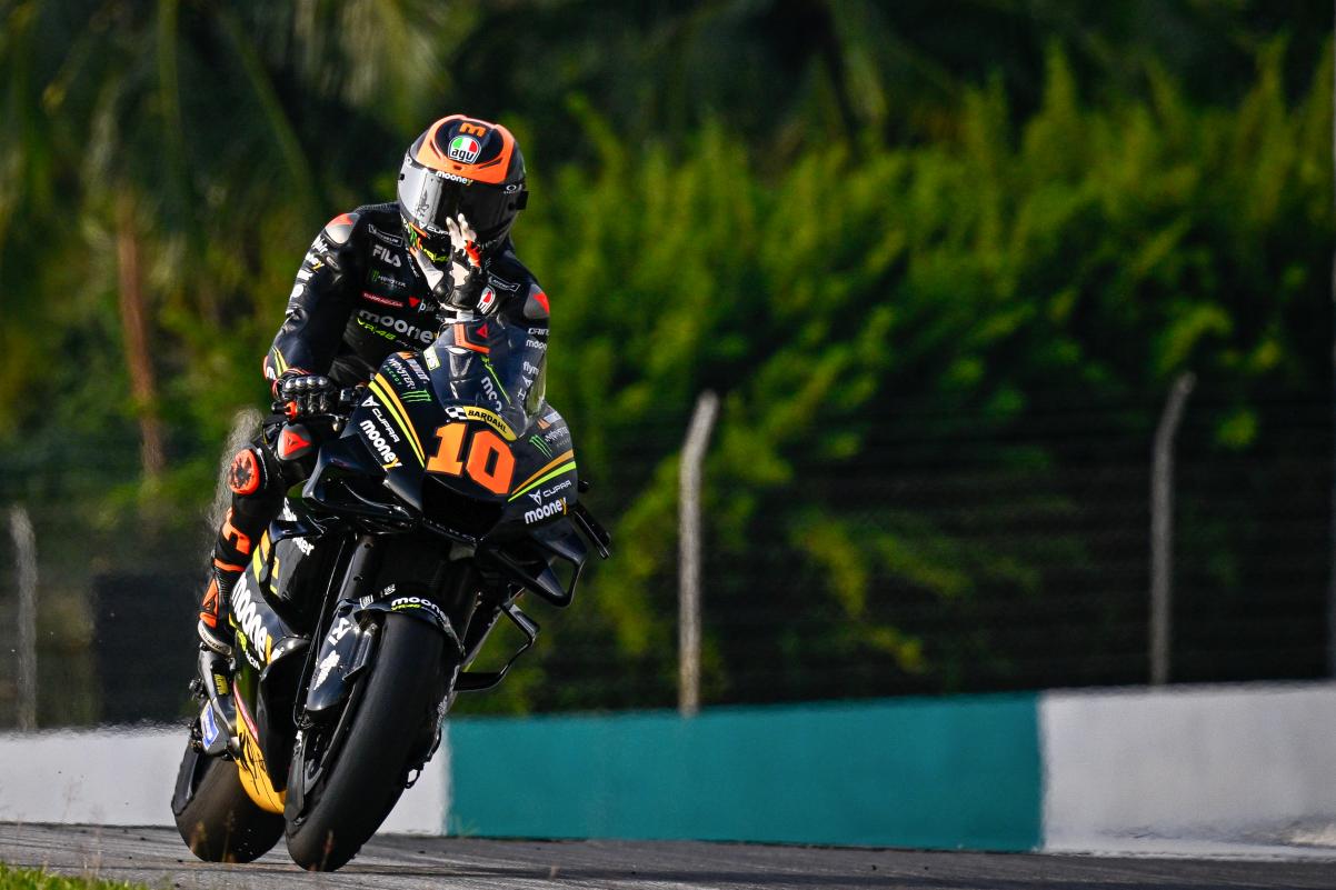 MotoGP, Testes Sepang, Luca Marini termina como o mais rápido, Oliveira 15.º na geral