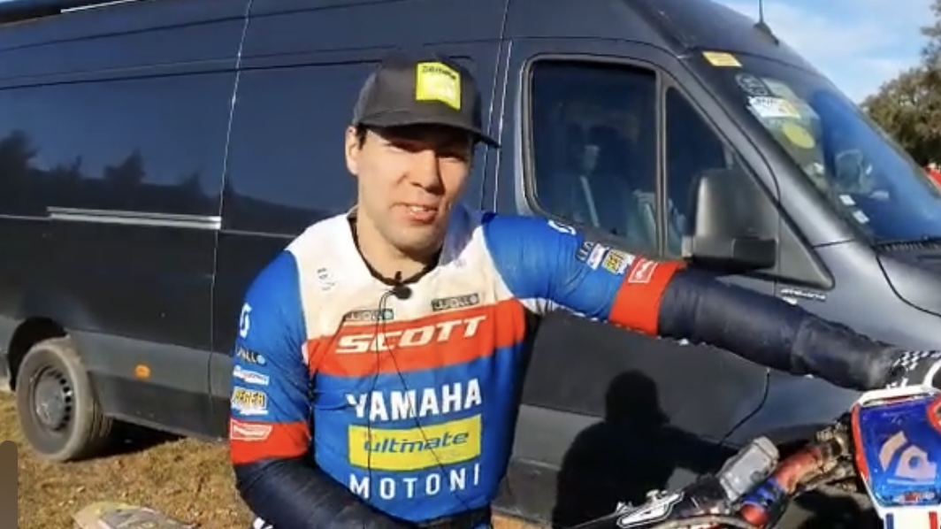 Martim Ventura, Baja Montes Alentejanos, SS1: ”Não escolhi o pneu traseiro indicado para este terreno”