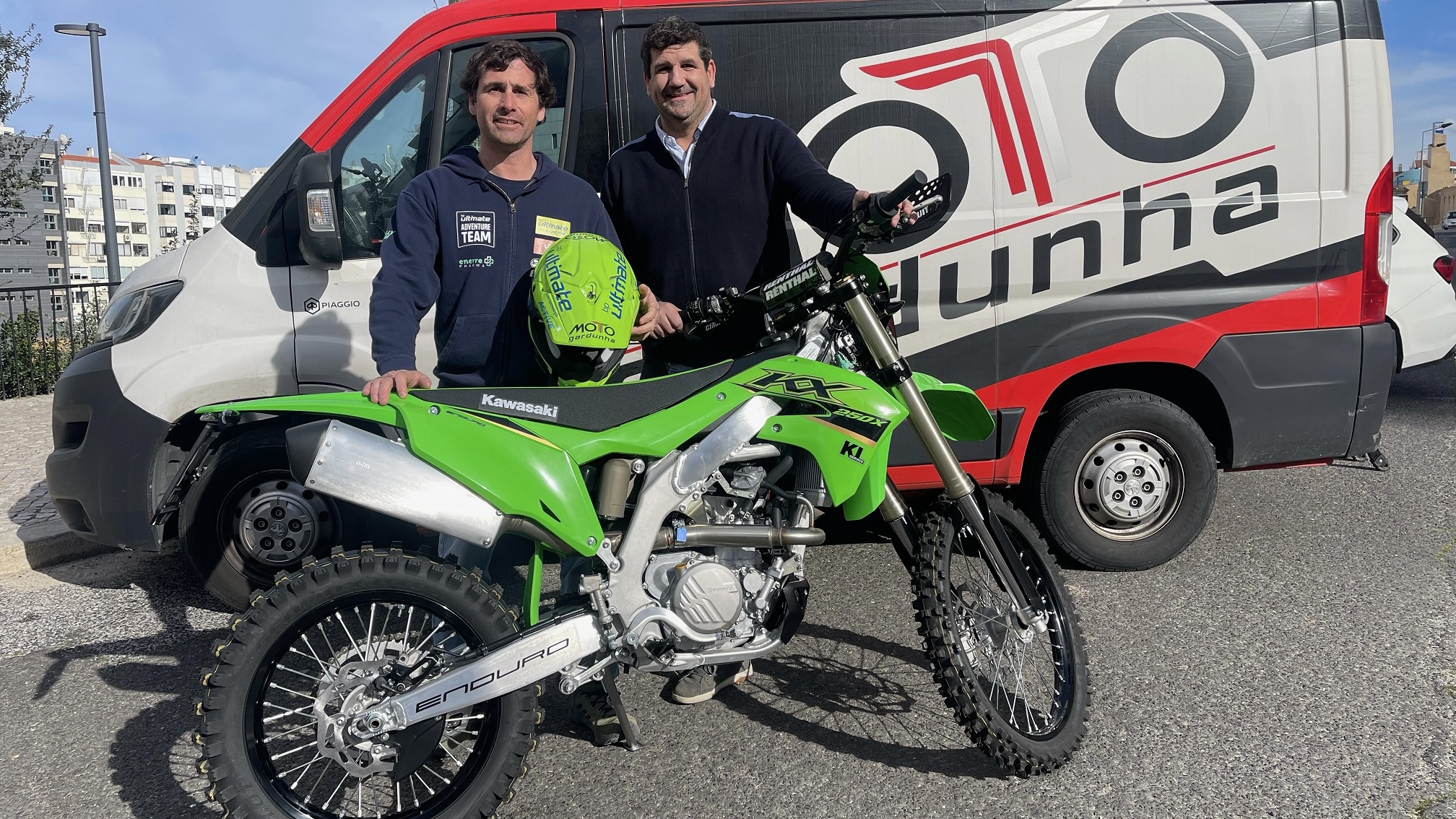 CNTT: David Megre de Kawasaki na Baja TT Montes Alentejanos