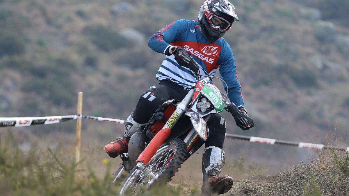 Enduro, TroféuGasGas, Fafe: Luta animada dá vitória a Diego Rodrigues 