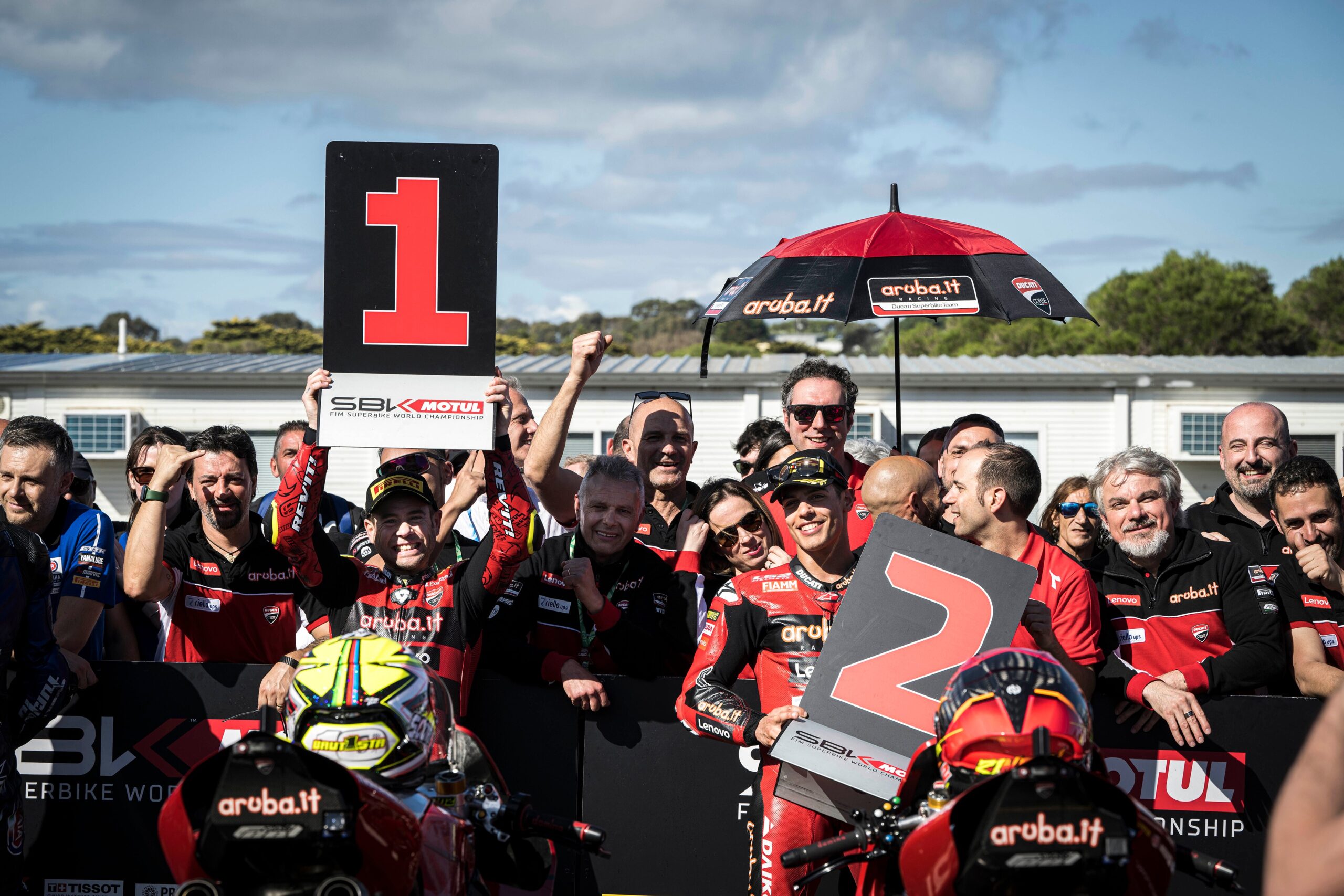 WSBK, Álvaro Bautista (1º): “Mostrámos que somos rápidos em todas as condições”