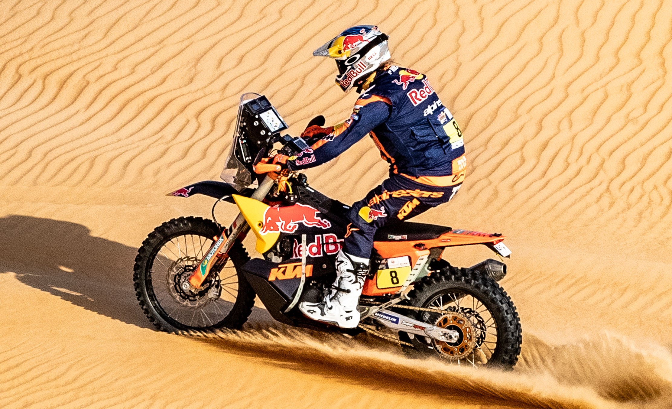 Abu Dhabi Desert Challenge, Toby Price (6º): “Estou a lutar para encontrar o ritmo certo”