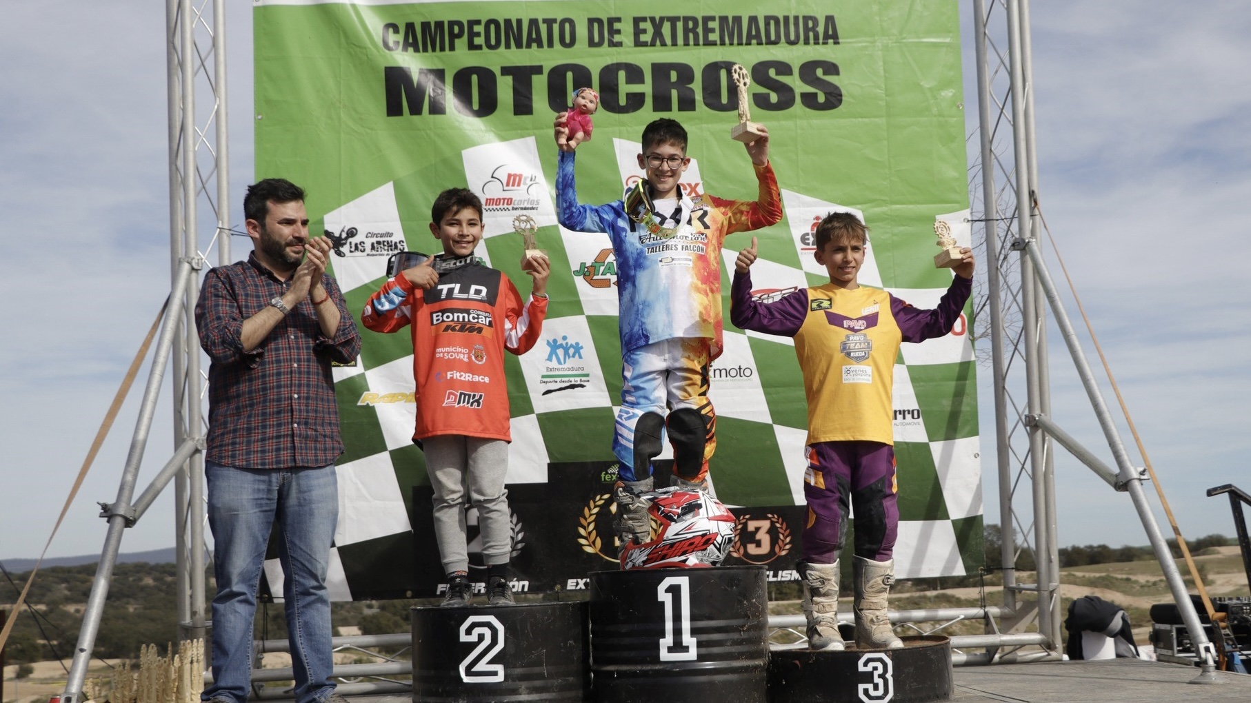 Motocross, Espanha: Gui Gomes perto da vitória no campeonato da Extremadura