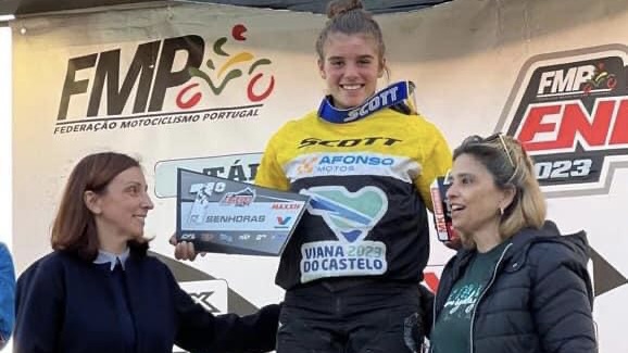 Mariana Afonso, CN Enduro, Tábua, Senhoras: ”Feliz por liderar o campeonato”