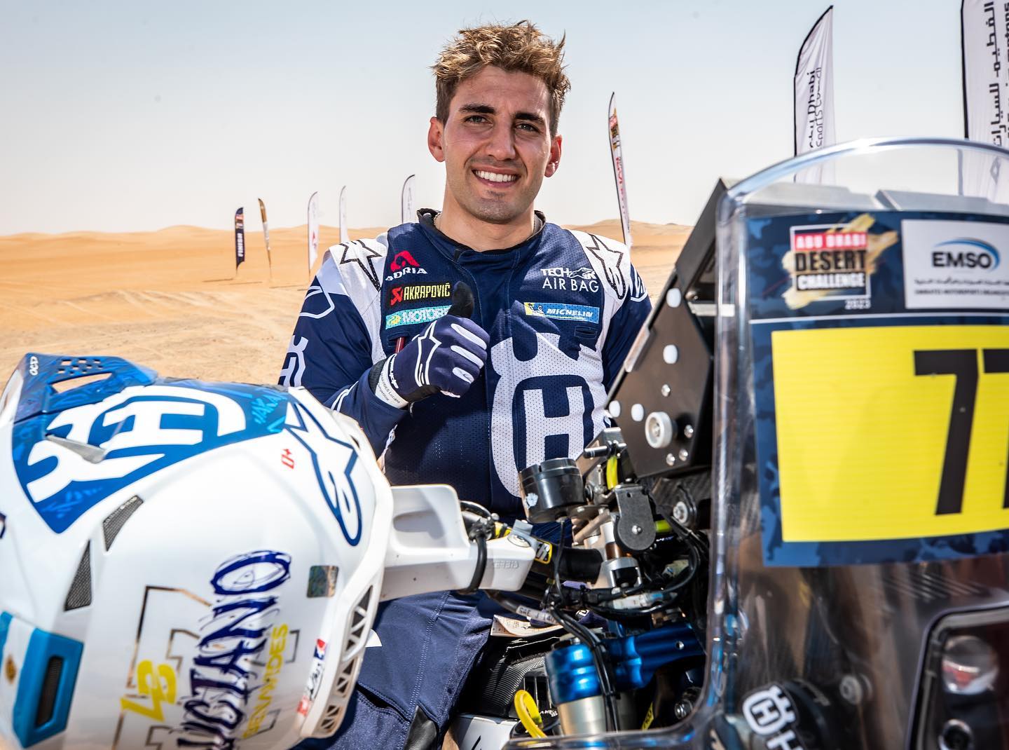 Abu Dhabi Desert Challenge, Luciano Benavides (2º): “Hoje dei tudo para manter o lugar no pódio”