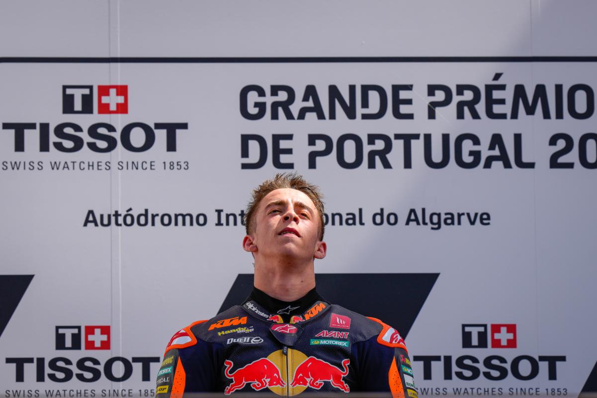 Moto2, Pedro Acosta, 1º.: “A equipa conseguiu dar-me aquele ‘pedacinho’ que nos faltava”