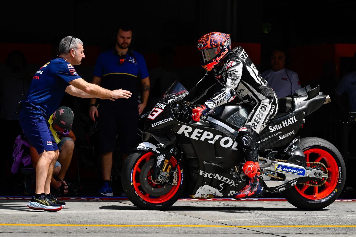 Honda, com novidades para Márquez, Aprilia preocupada com os ‘copianços’