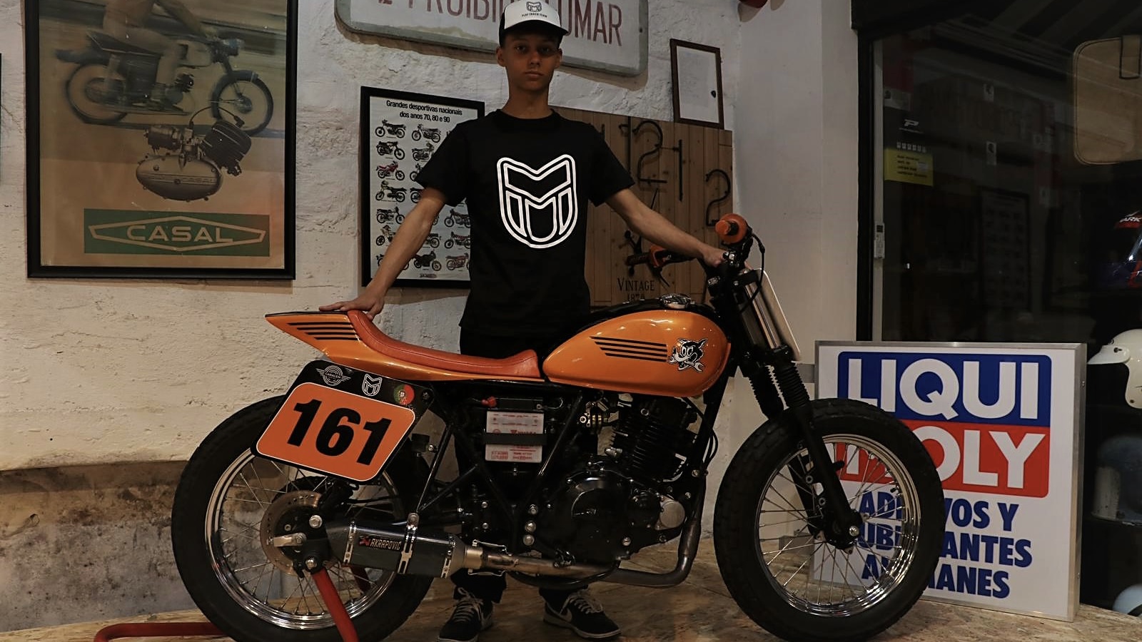 Flat Track: Rodrigo Falcão é o piloto da Mutt Motorcycles Flat Track Team