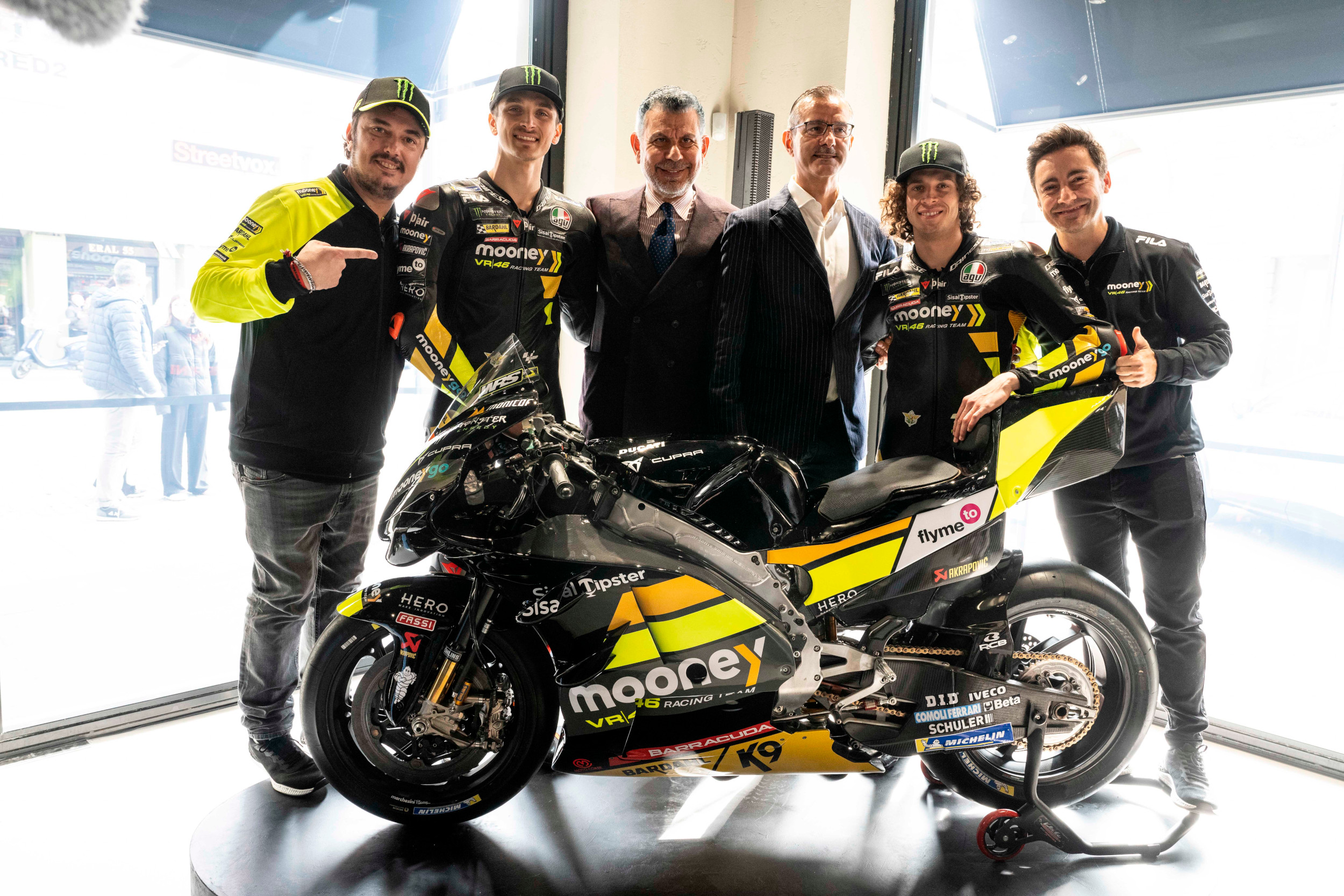 MotoGP: Cupra renova parceria com a Mooney VR46