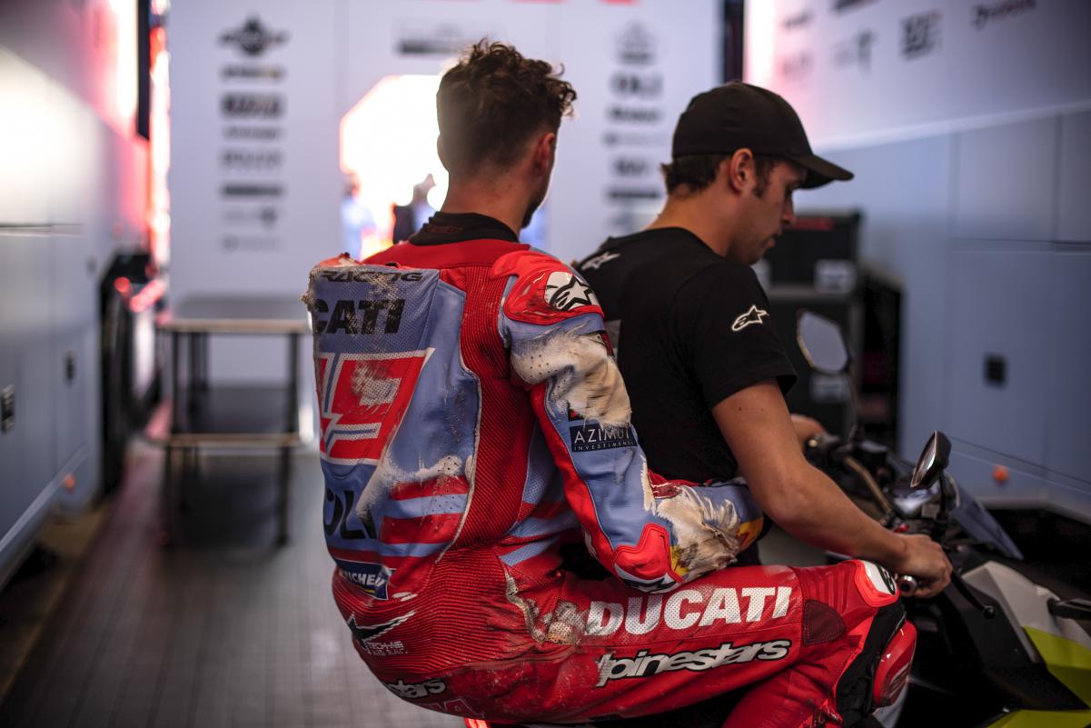 MotoGP, Fabio Di Giannantonio falhou o último dia de testes em Portimão