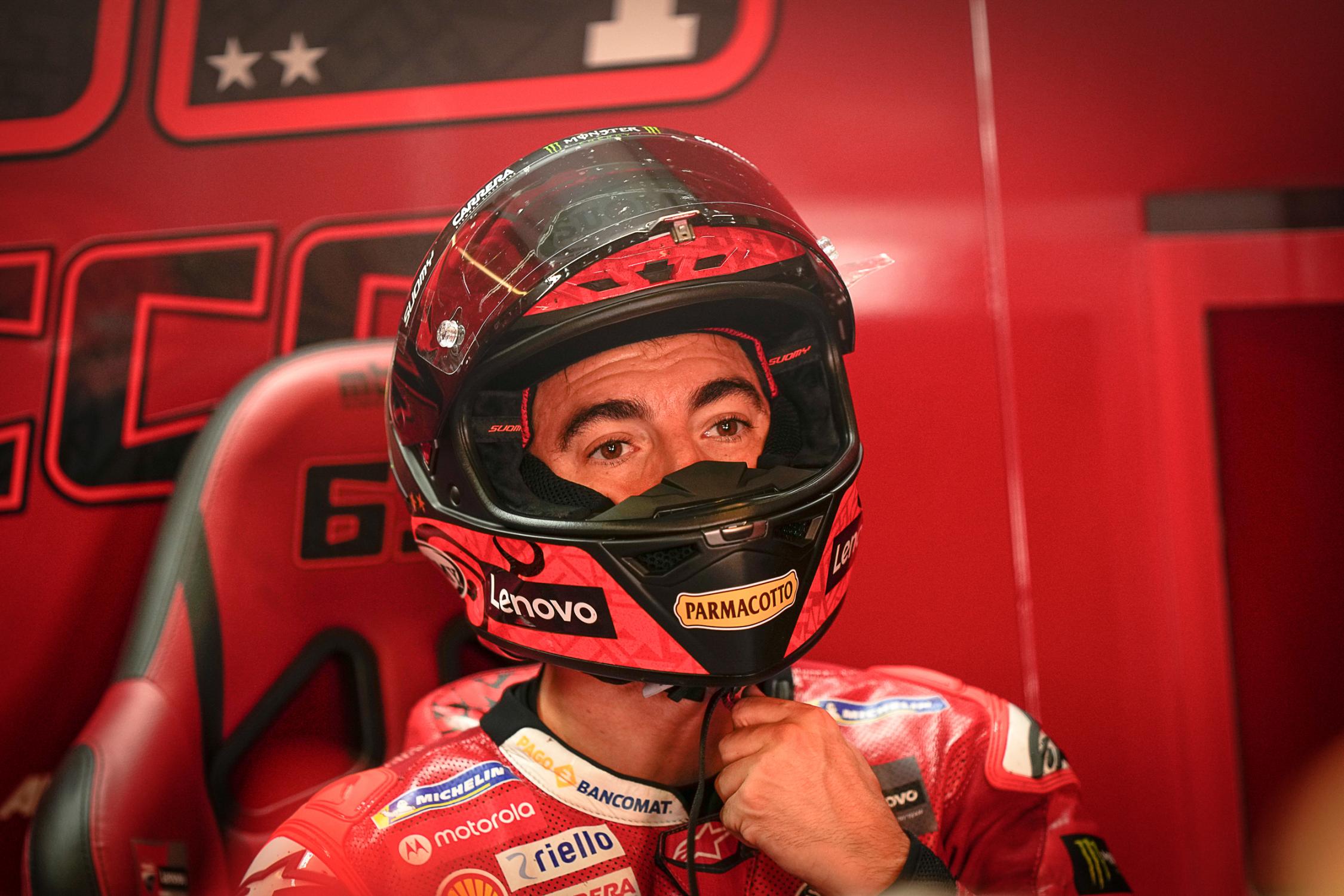 MotoGP, Francesco Bagnaia: “Todos os pilotos me querem roubar o número 1”