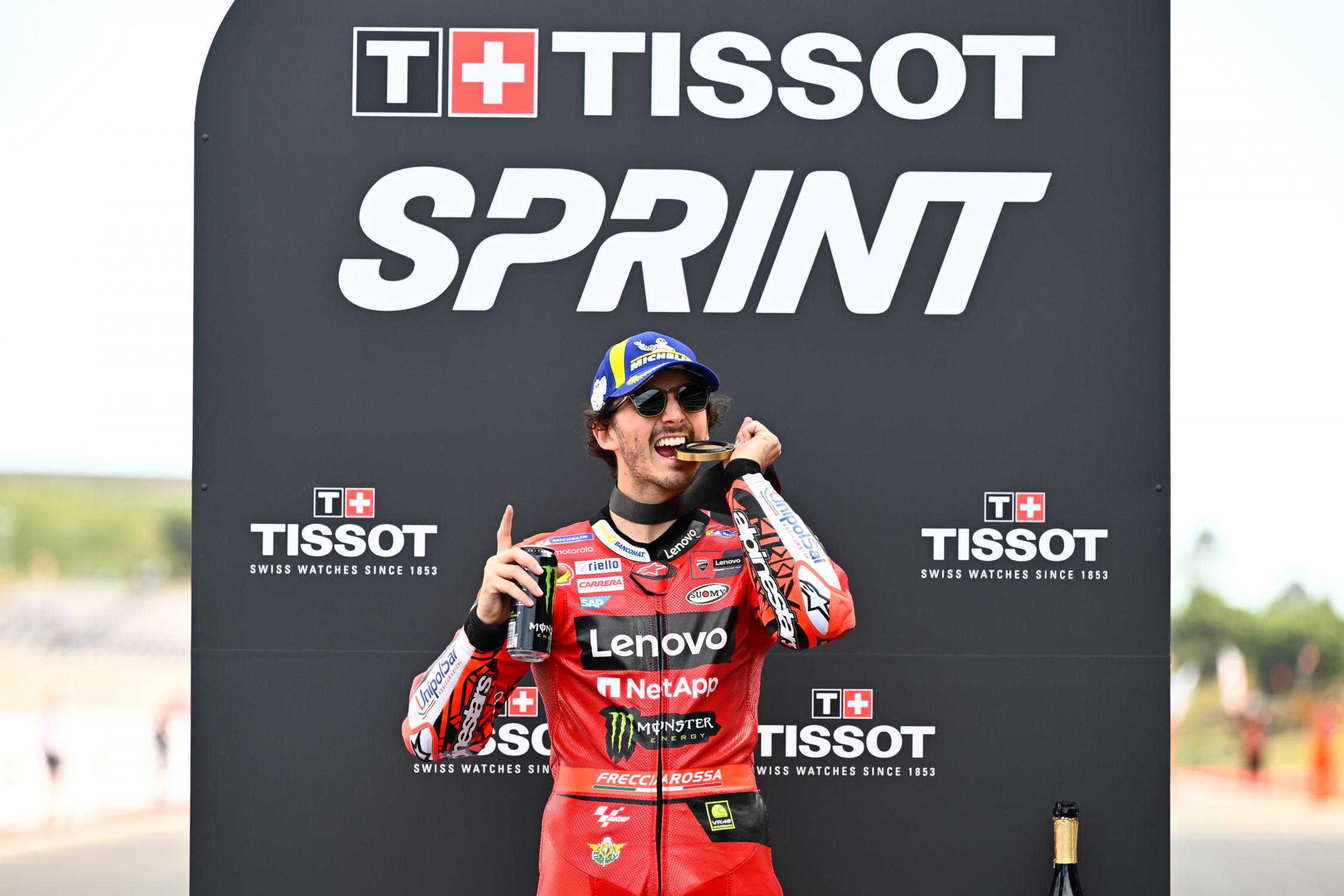 MotoGP, Francesco Bagnaia, 1.º: “Ganhar assim é bom, estou muito feliz”