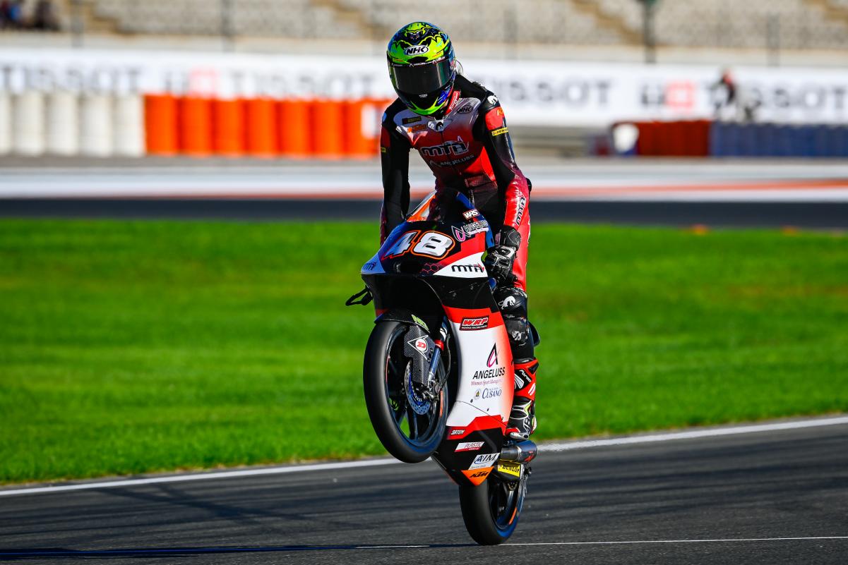 Moto3, Portugal, T3: Ivan Ortolá mais rápido rumo à Q2