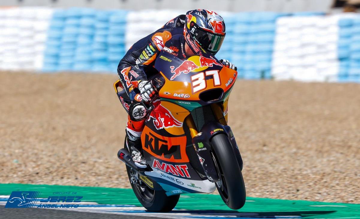Moto2, Testes Jerez: Pedro Acosta dita a lei no segundo dia