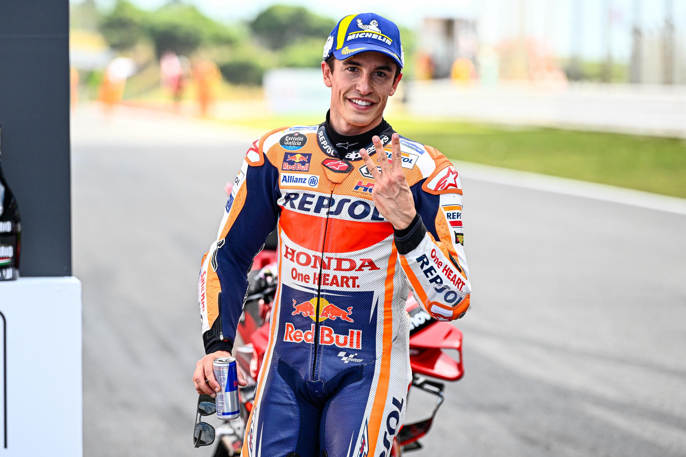 MotoGP, Marc Márquez, 3.º: “O terceiro lugar é perfeito”
