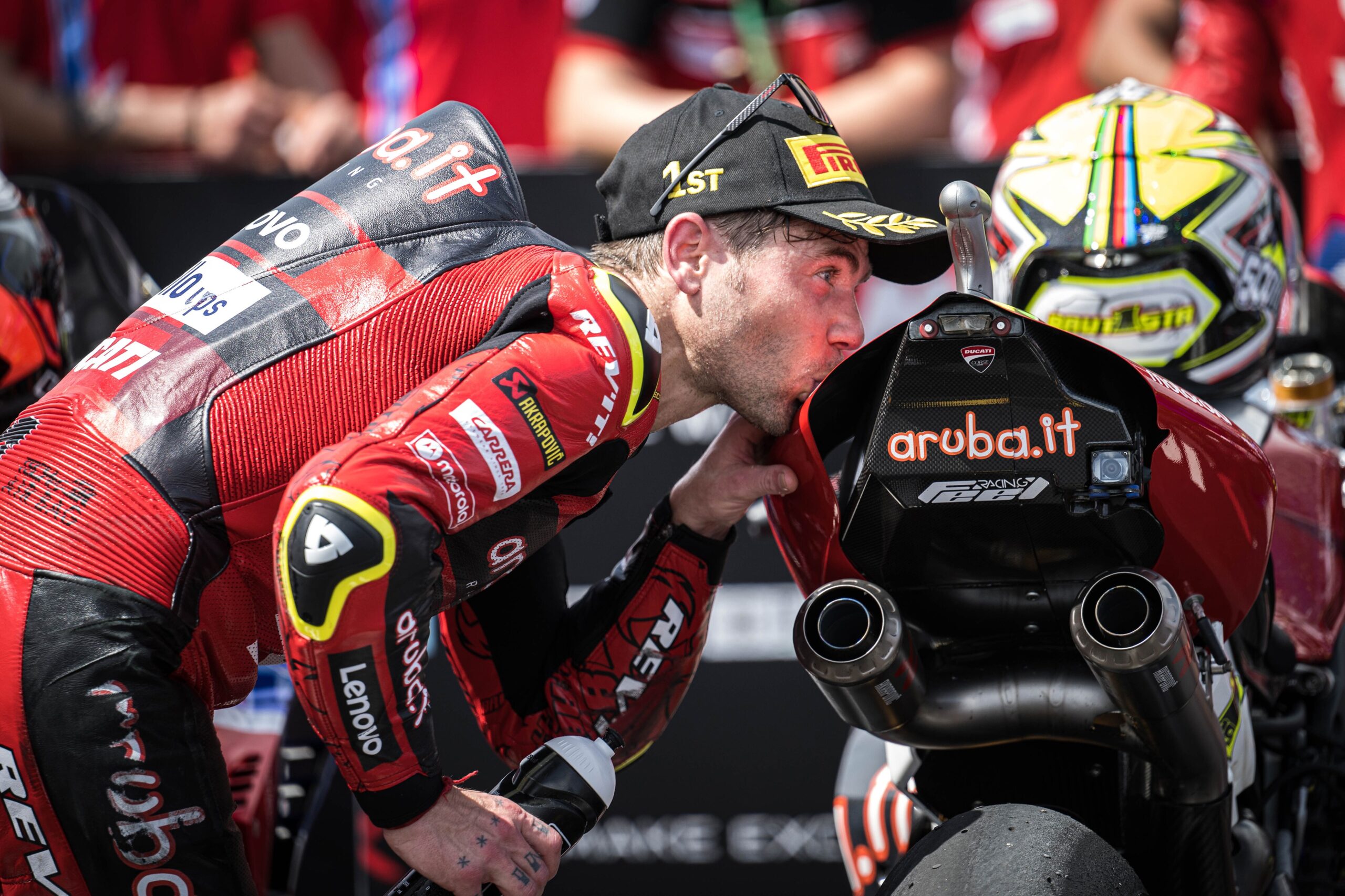 WSBK, Alvaro Bautista (1º): “Quando vi o Rinaldi em fuga, pensei que não seria fácil alcançá-lo”