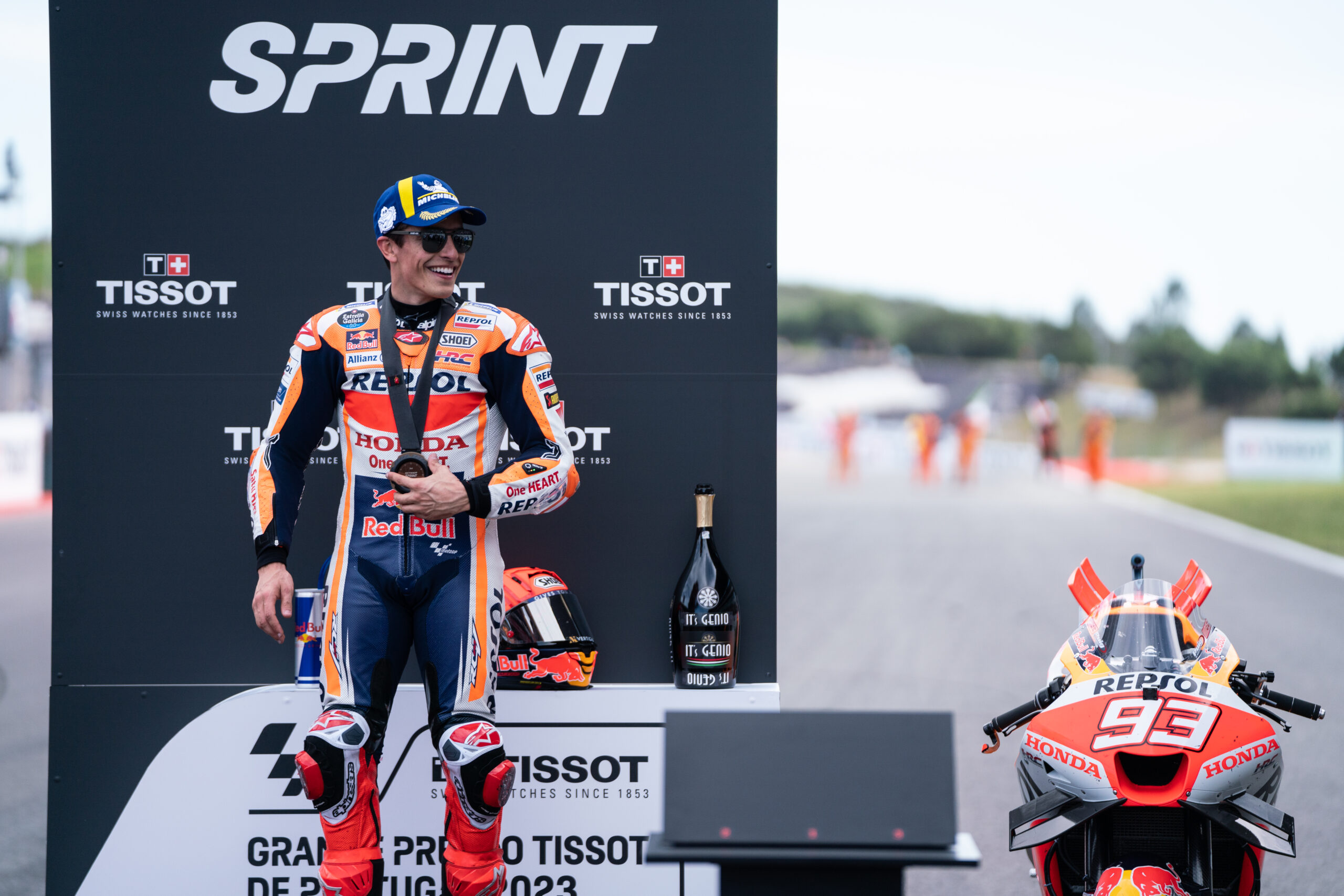 MotoGP, Sprint Race, Marc Marquez, 3º.: “A falta de tração é o ponto fraco da Honda”