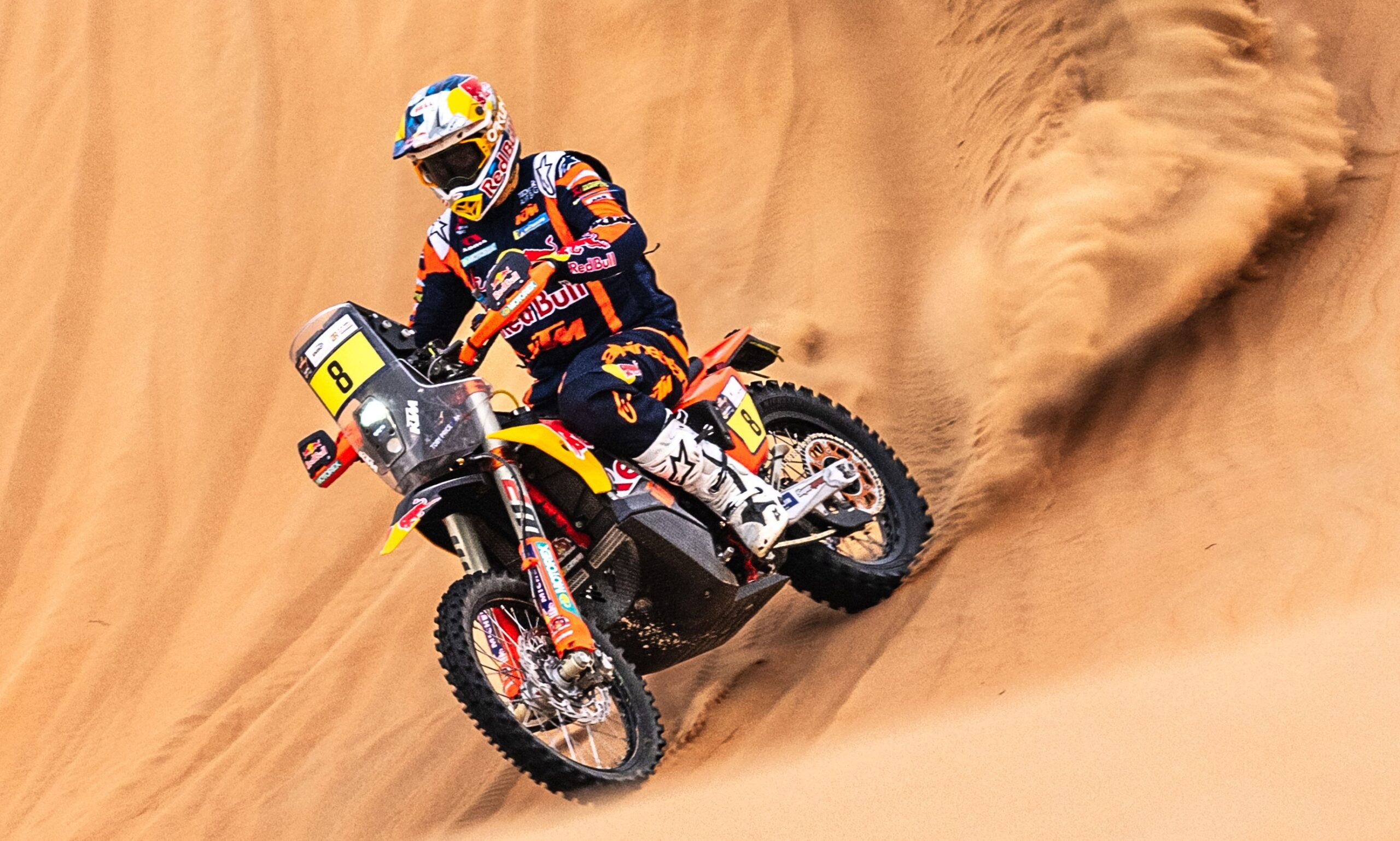 Abu Dhabi Desert Chalenge, Toby Price: “O sol estava alto no início e quase não via nada”