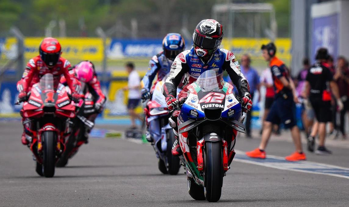 MotoGP, Alex Rins, 9º.: “Fiquei sem ver nada na viseira do capacete”