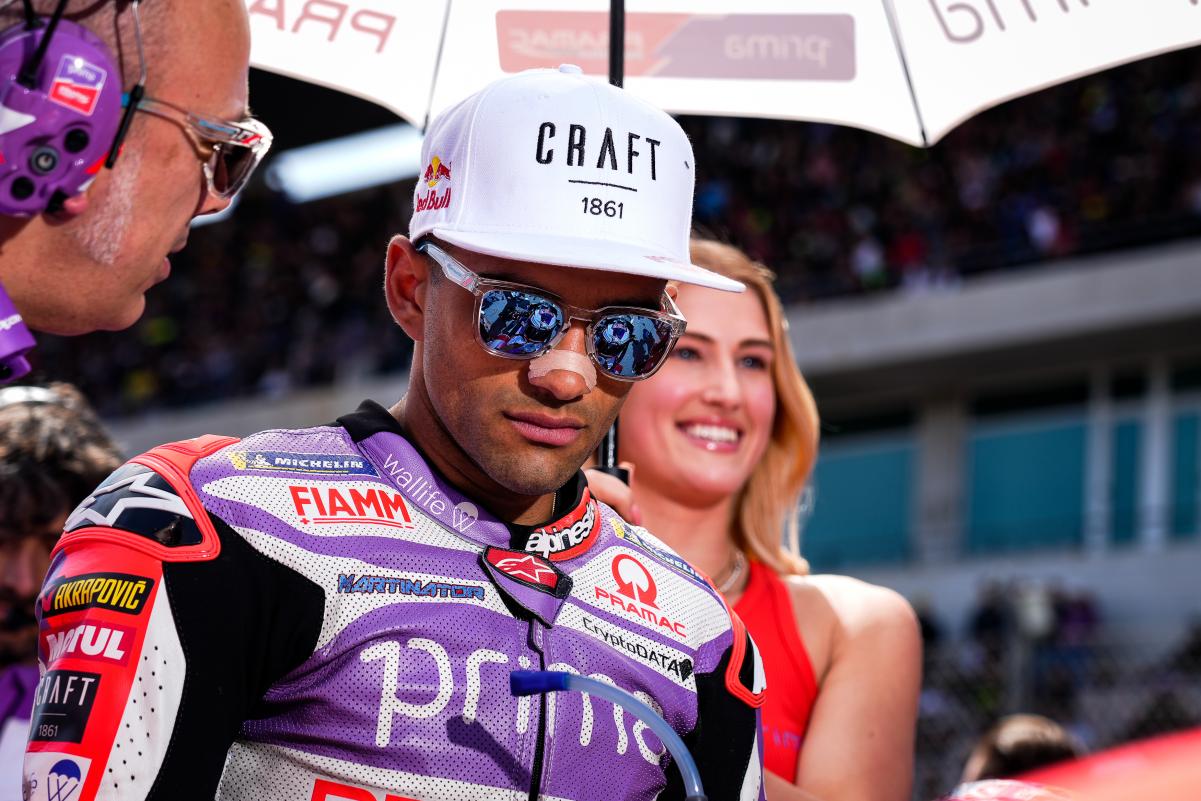 MotoGP, Jorge Martin, 8º.: “O pneu dianteiro duro foi um desastre”