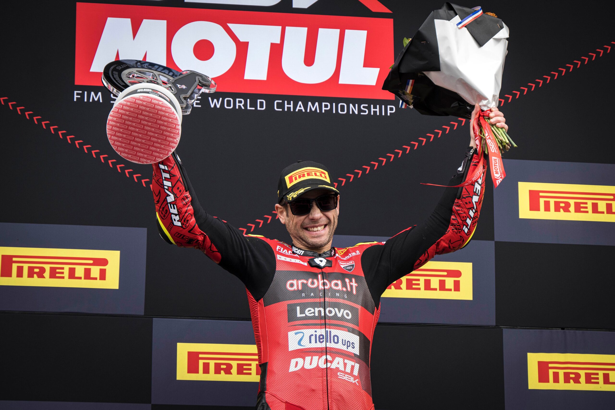 WSBK, Alvaro Bautista, 1º.: “Estou no meu máximo e feliz com isso”