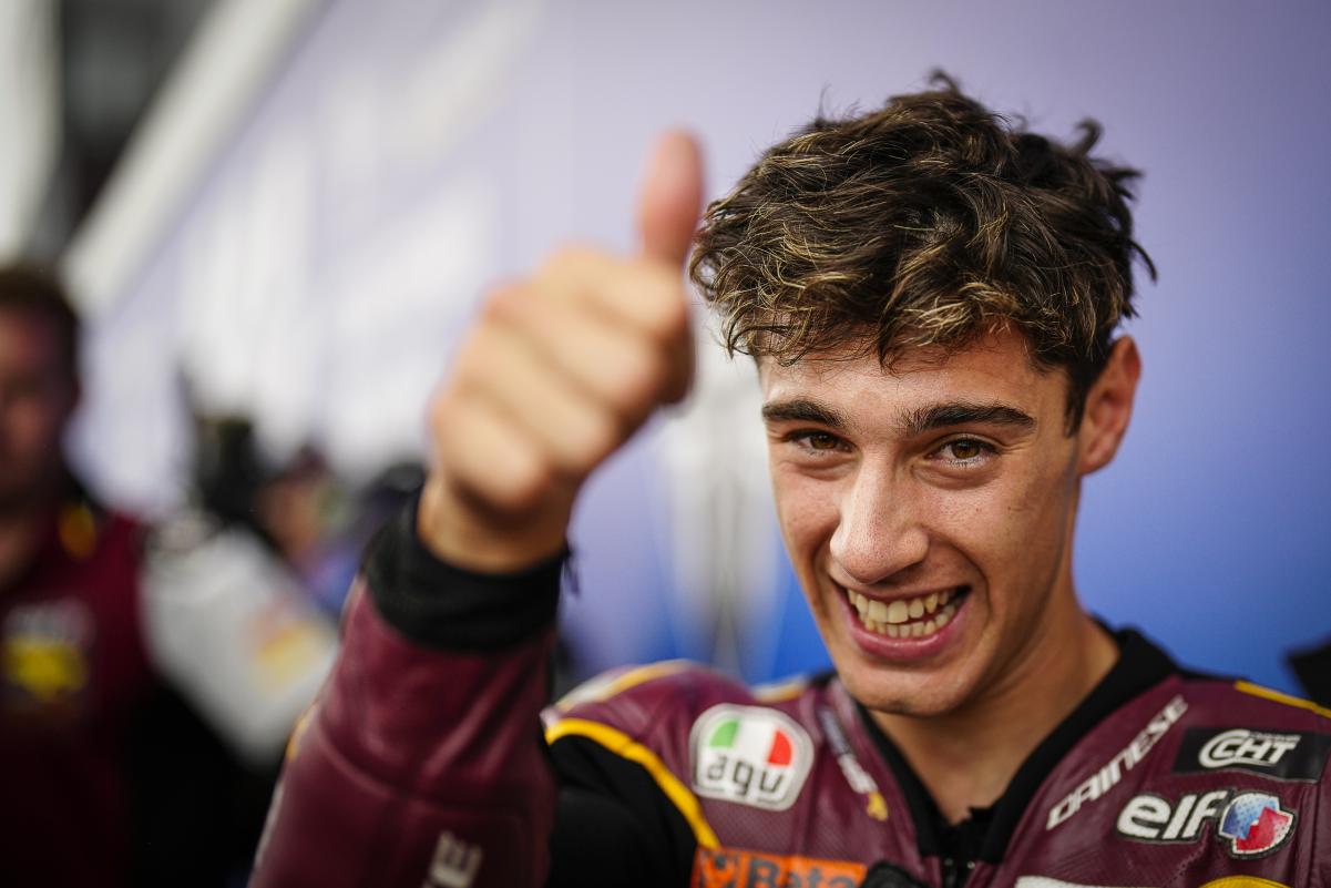Moto2, Tony Arbolino, 1º.: “Liderar o campeonato do mundo é fantástico”