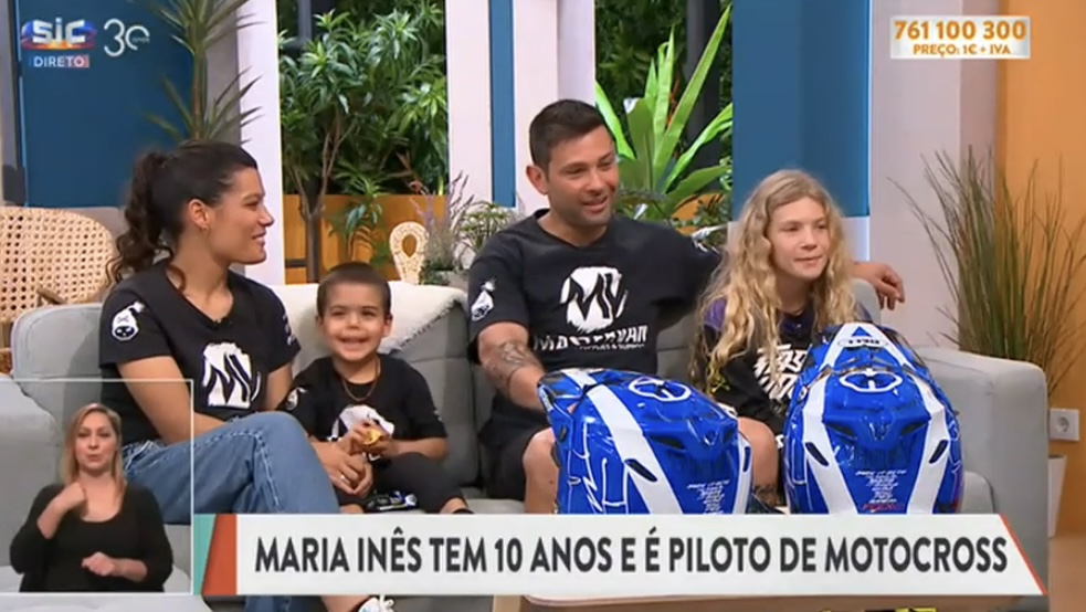 Vídeo Motocross: Maria Inês Gandum esteve na SIC!
