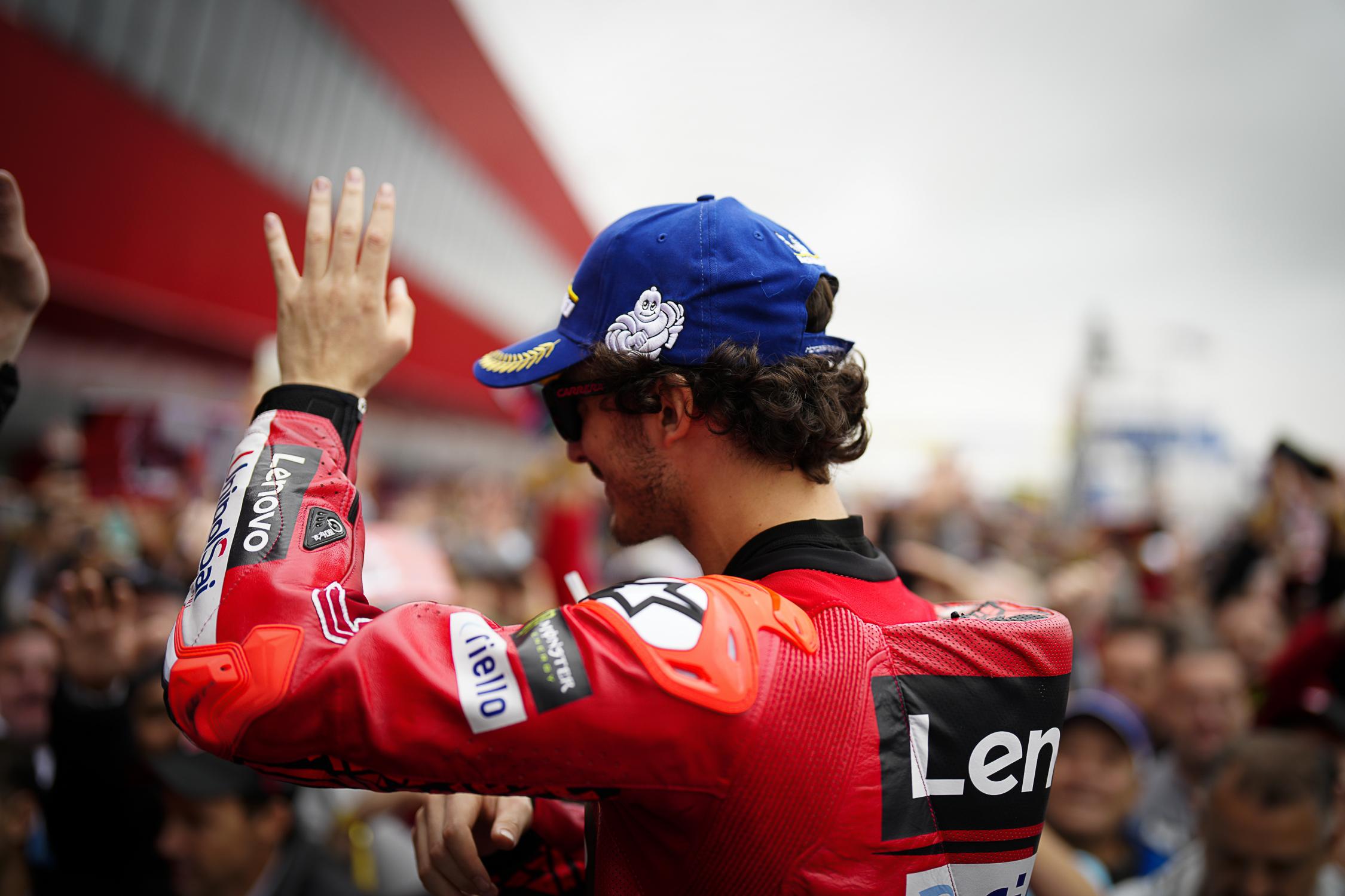 MotoGP, Francesco Bagnaia, 6.º: “Estava com dificuldades na frente da moto”