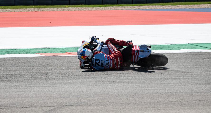 MotoGP, Alex Márquez, DNF: “Vomitei na travagem para a curva 12 e cai”