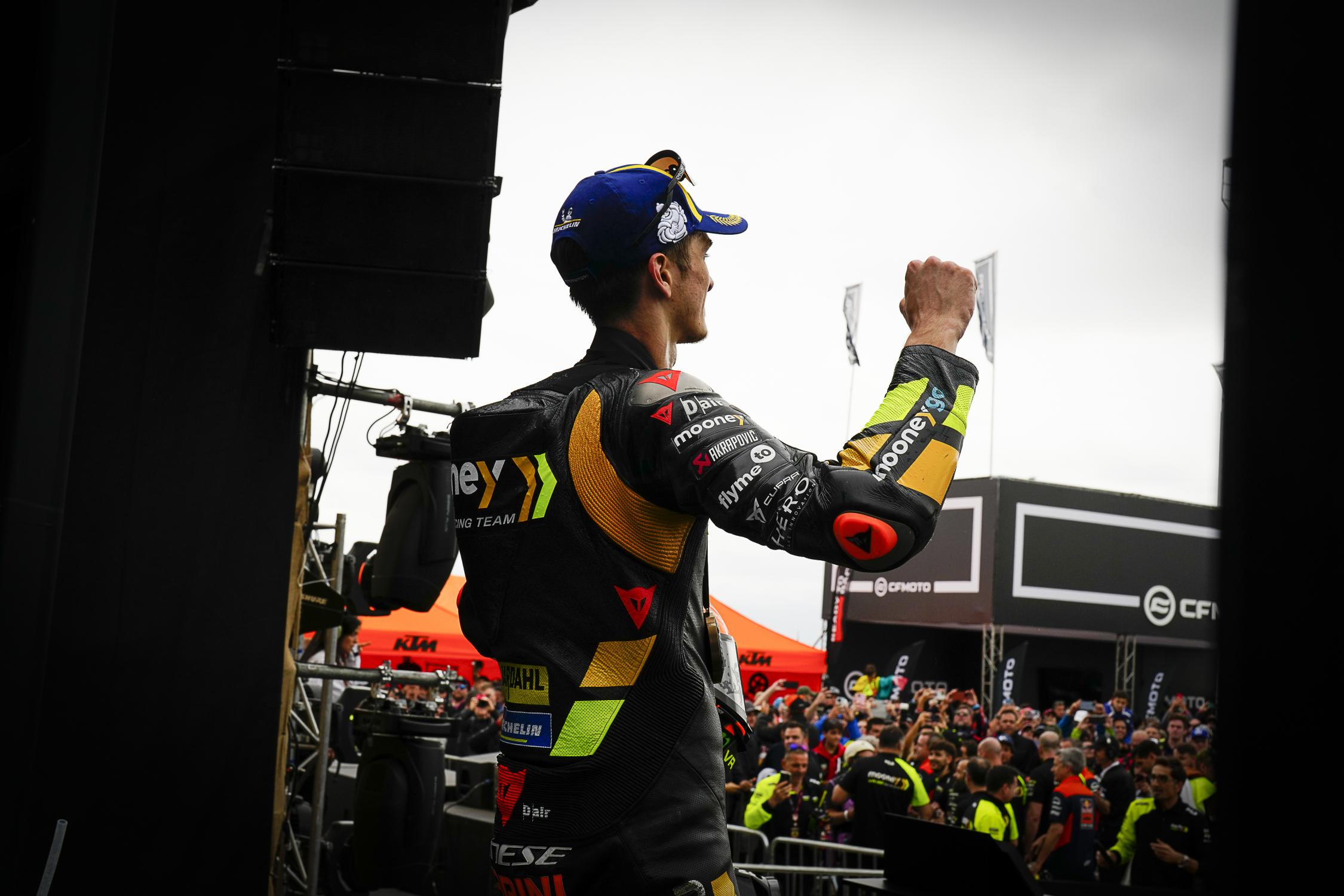 MotoGP, Luca Marini, 3.º: “Muito importante estar na frente no início”