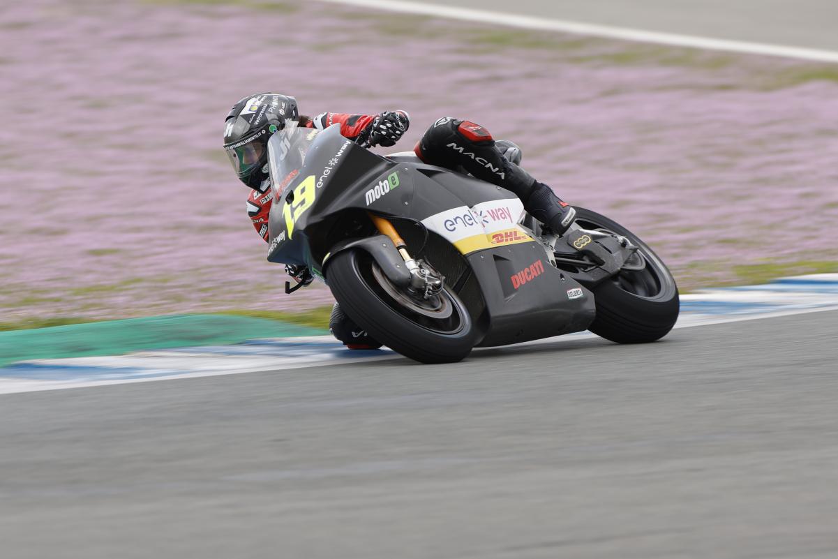 MotoE, França, Q1: Mantovani e Zannoni avançam para a Q2