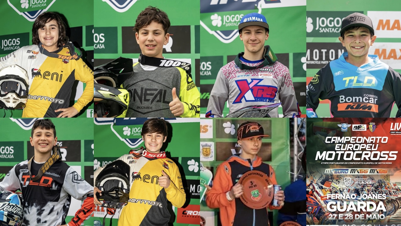 Europeu Motocross, Fernão Joanes: 7 portugueses em competição