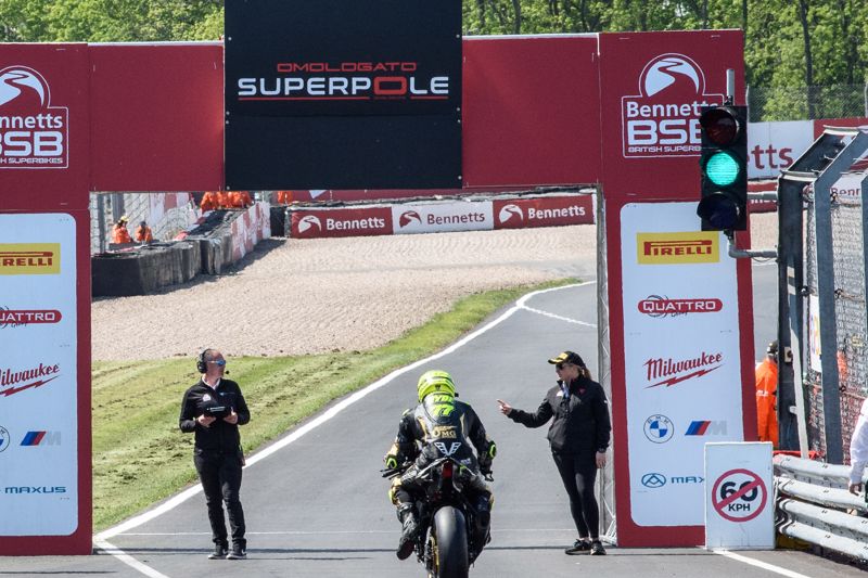 BSB, Donington Park: Kyle Ryde conquista a pole com novo recorde