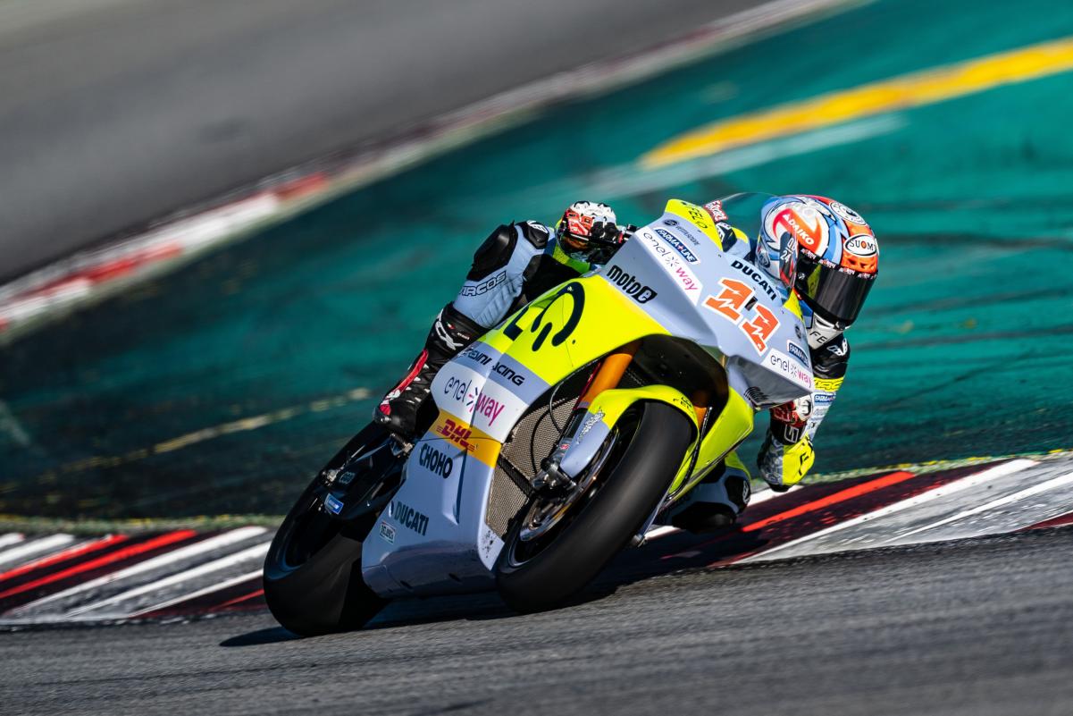 MotoE, França, T2: Matteo Ferrari mais rápido antes da qualificação