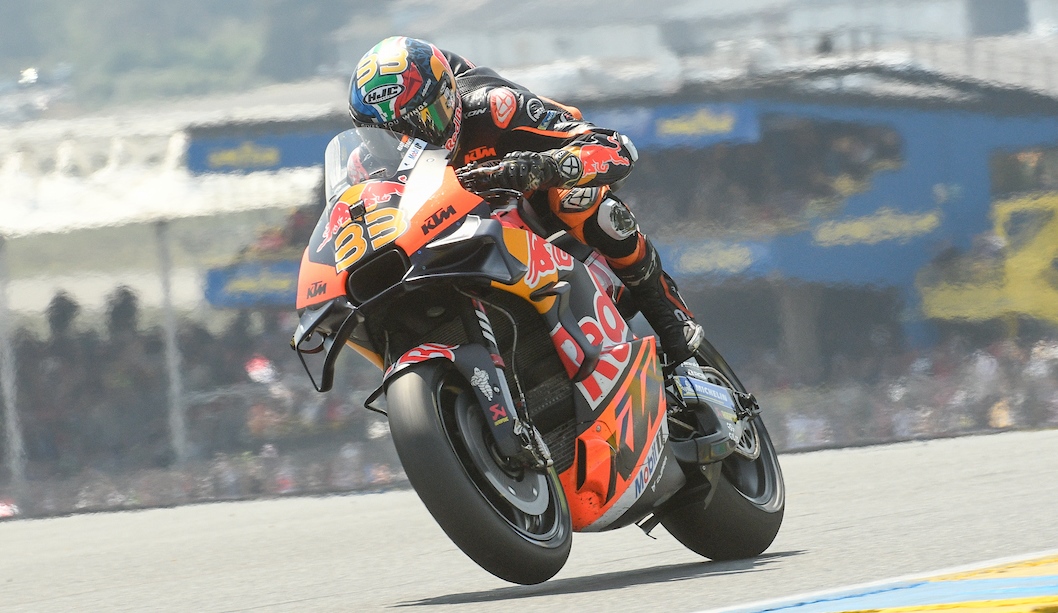 MotoGP, Brad Binder, 6º.: “Entrei por dentro da chicane para salvar uma queda”