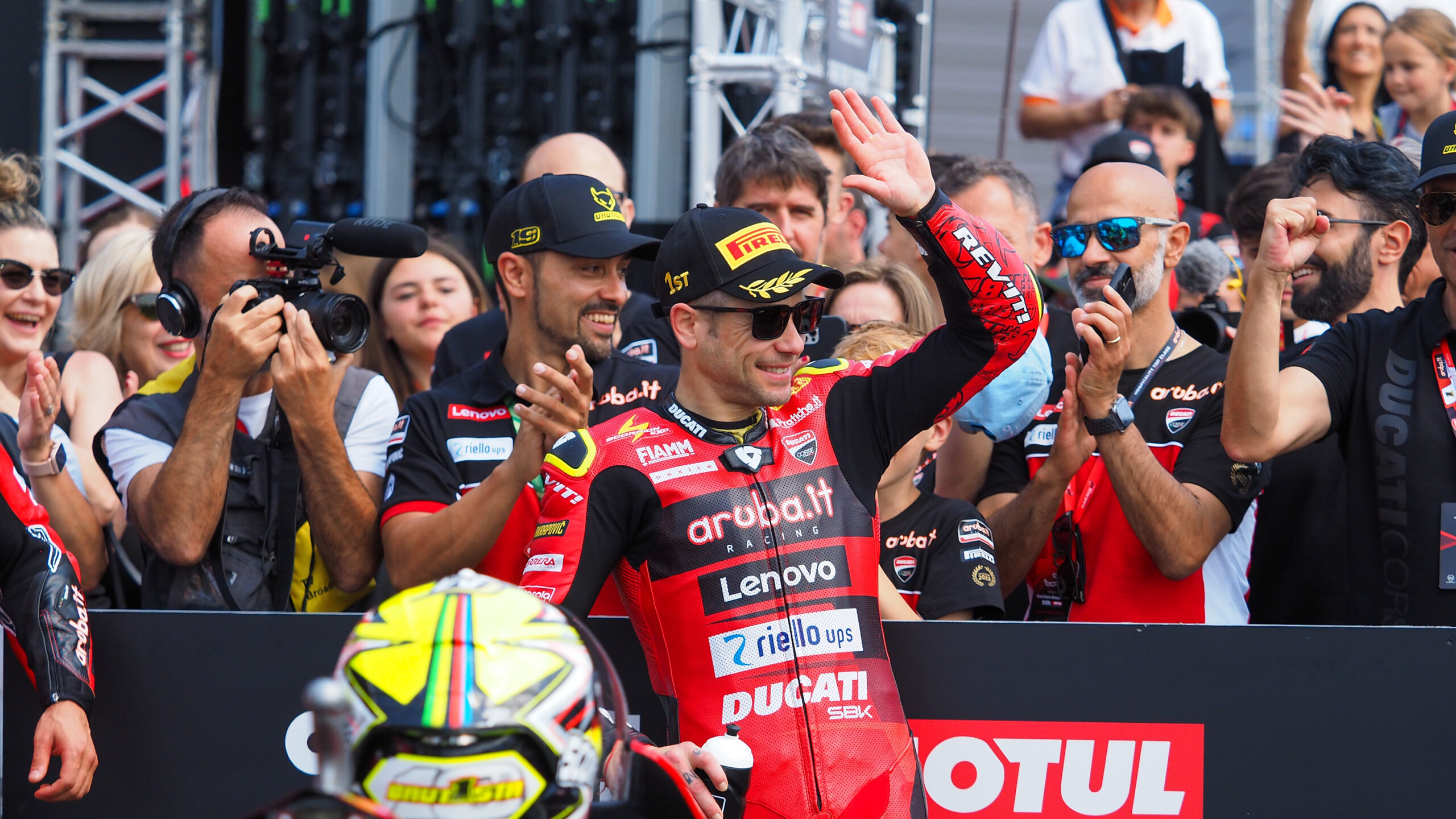 WSBK, Misano, Superpole: Alvaro Bautista na pole apesar de queda