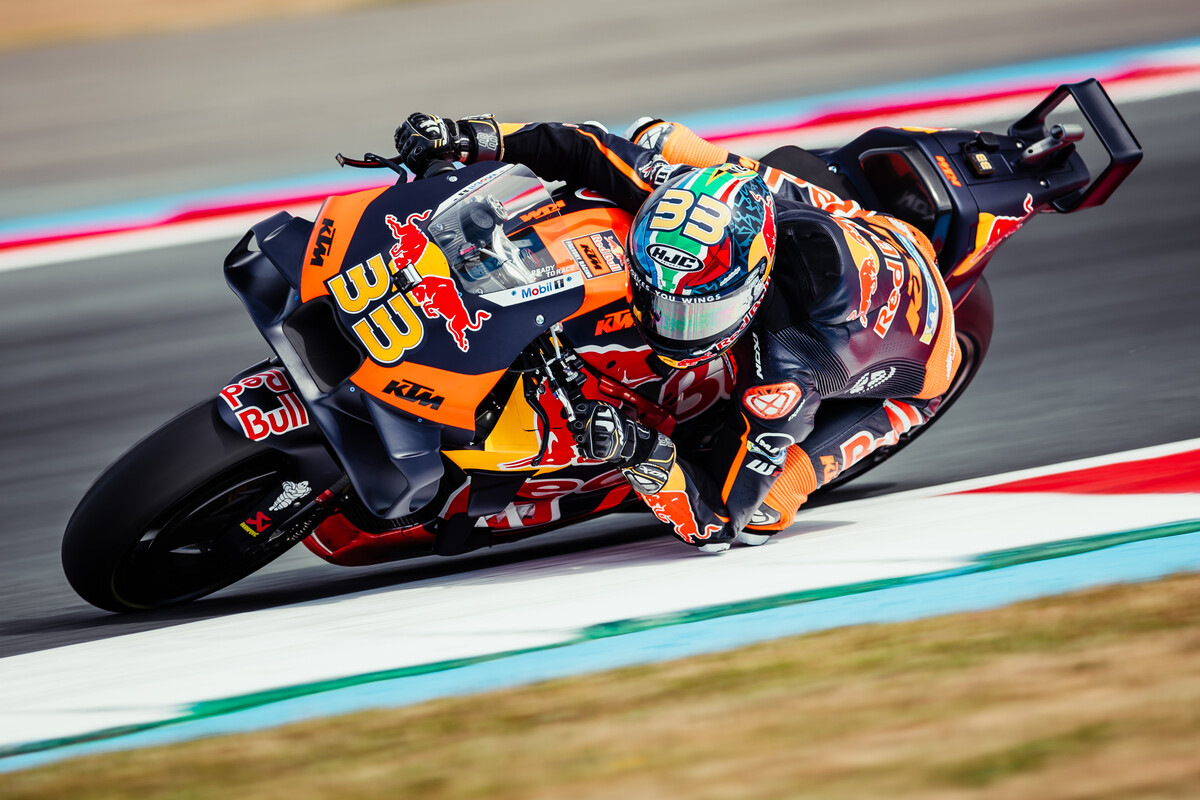 MotoGP, Brad Binder (4º.): “Tenho muita pena da equipa porque destruí dois pódios”