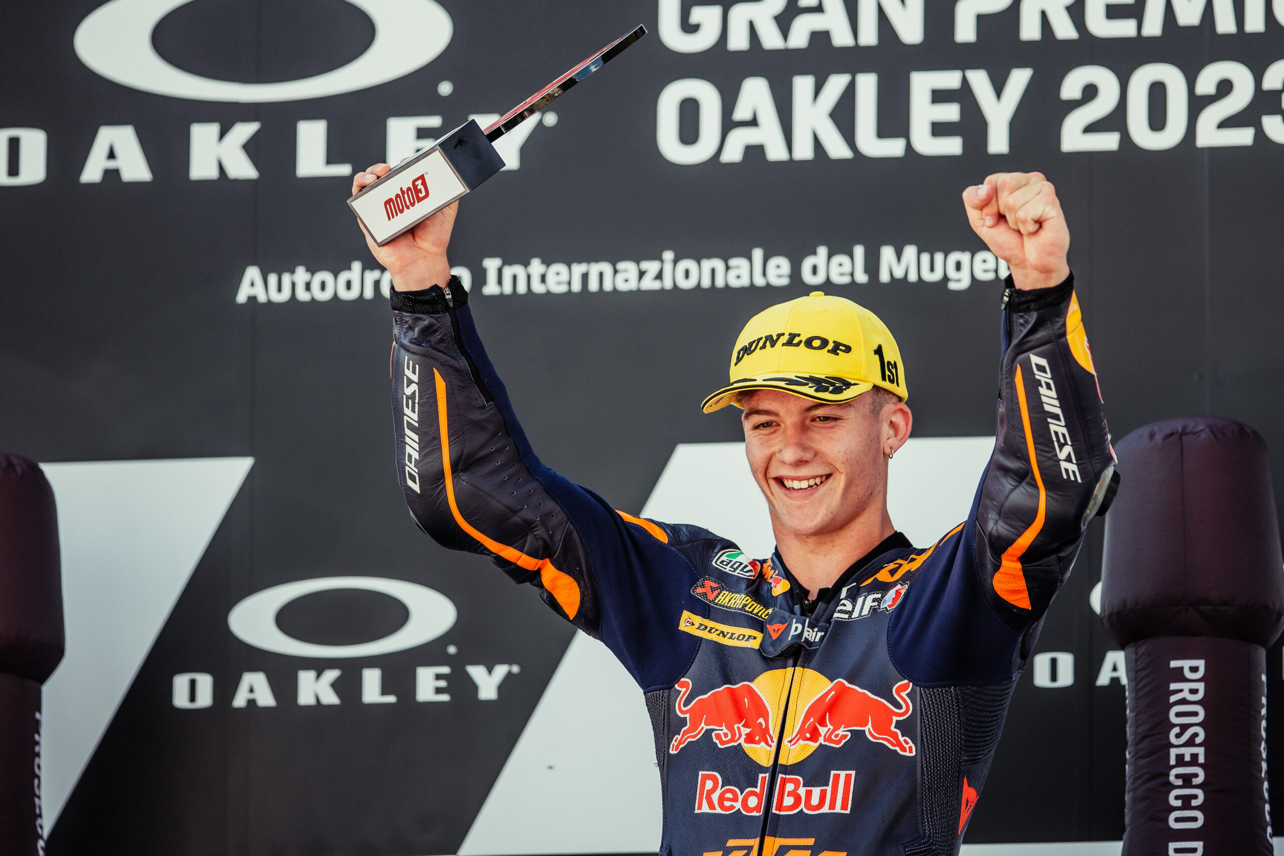 Moto3, Daniel Holgado, 1º.: “Quero repetir este resultado na Alemanha”