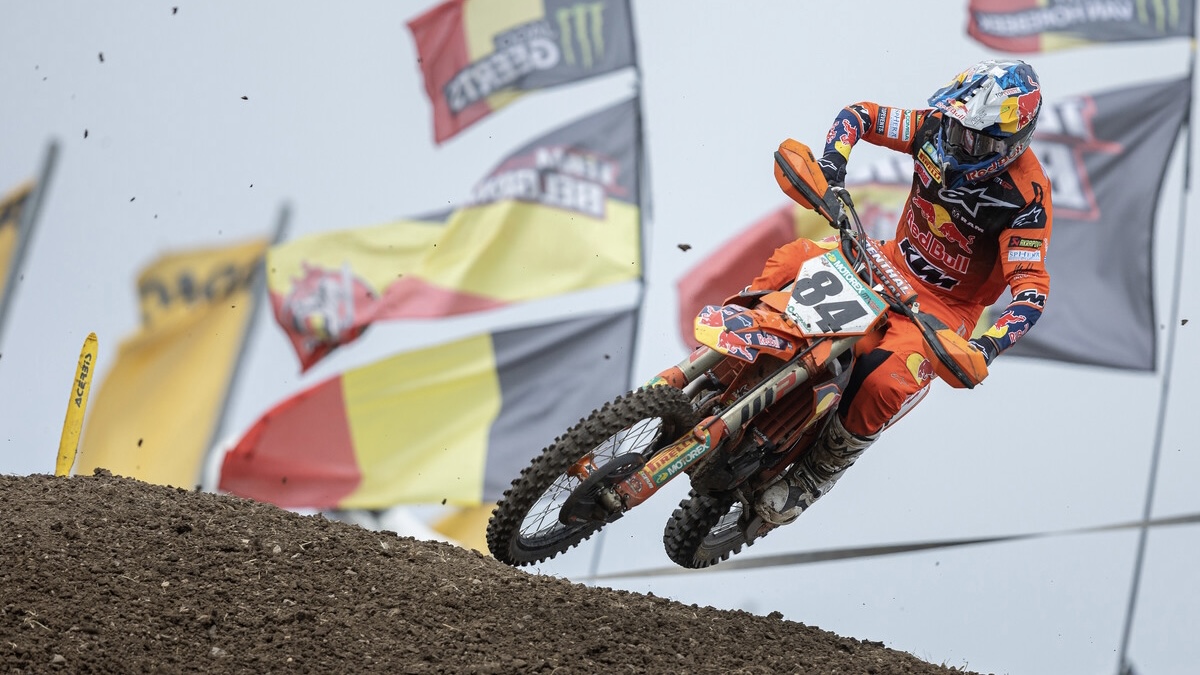 MXGP, Alemanha: Lesão nas vértebras poderá colocar Herlings de fora por algum tempo