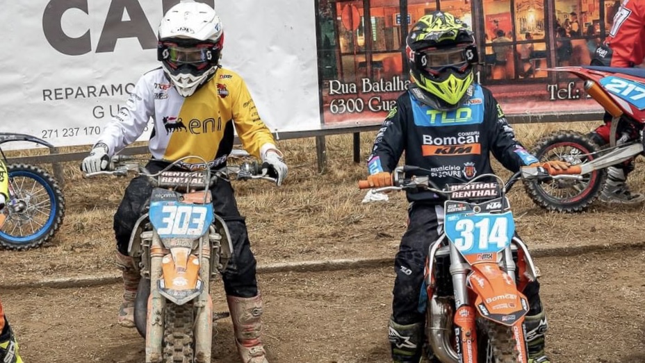 Europeu Motocross, EMX65: Duarte Pinto e Guilherme Gomes apurados para a meia-final