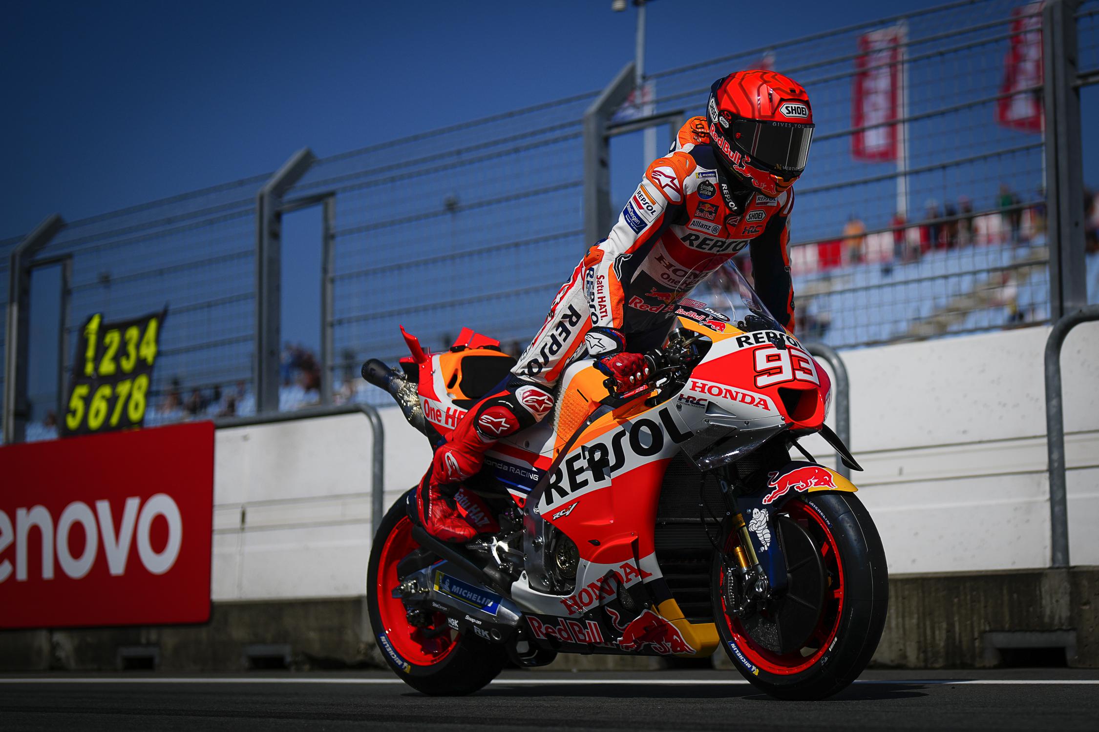 MotoGP, Marc Márquez (19.º): “Sinto muitas dores nas costelas”
