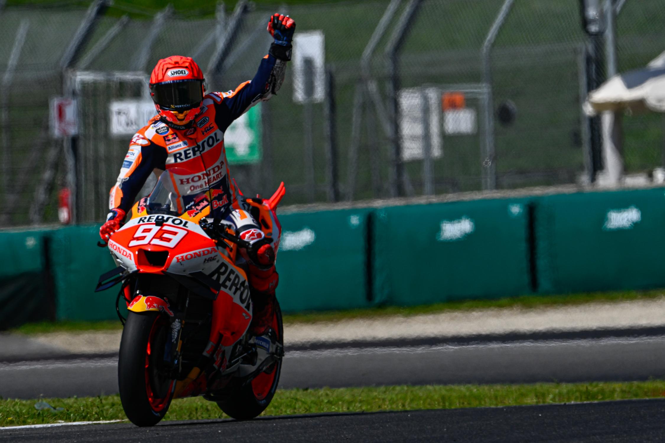 MotoGP, Marc Márquez (8.º): “Peço desculpa ao Mack, mas são corridas”