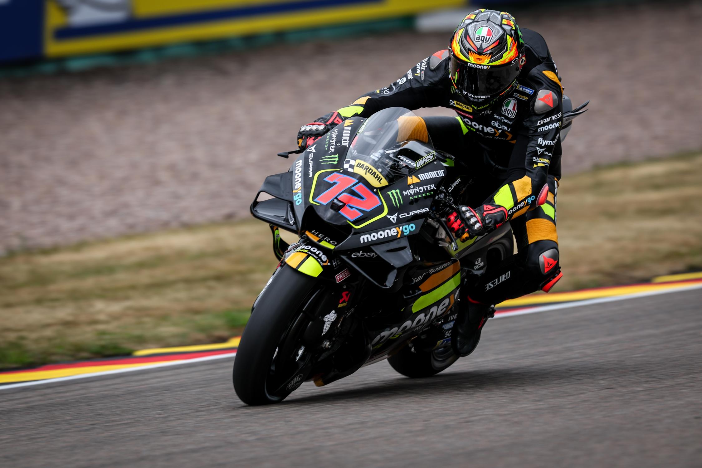 MotoGP, Alemanha, T2: Bezzecchi o mais rápido, Marc Márquez e Oliveira fora do Q2