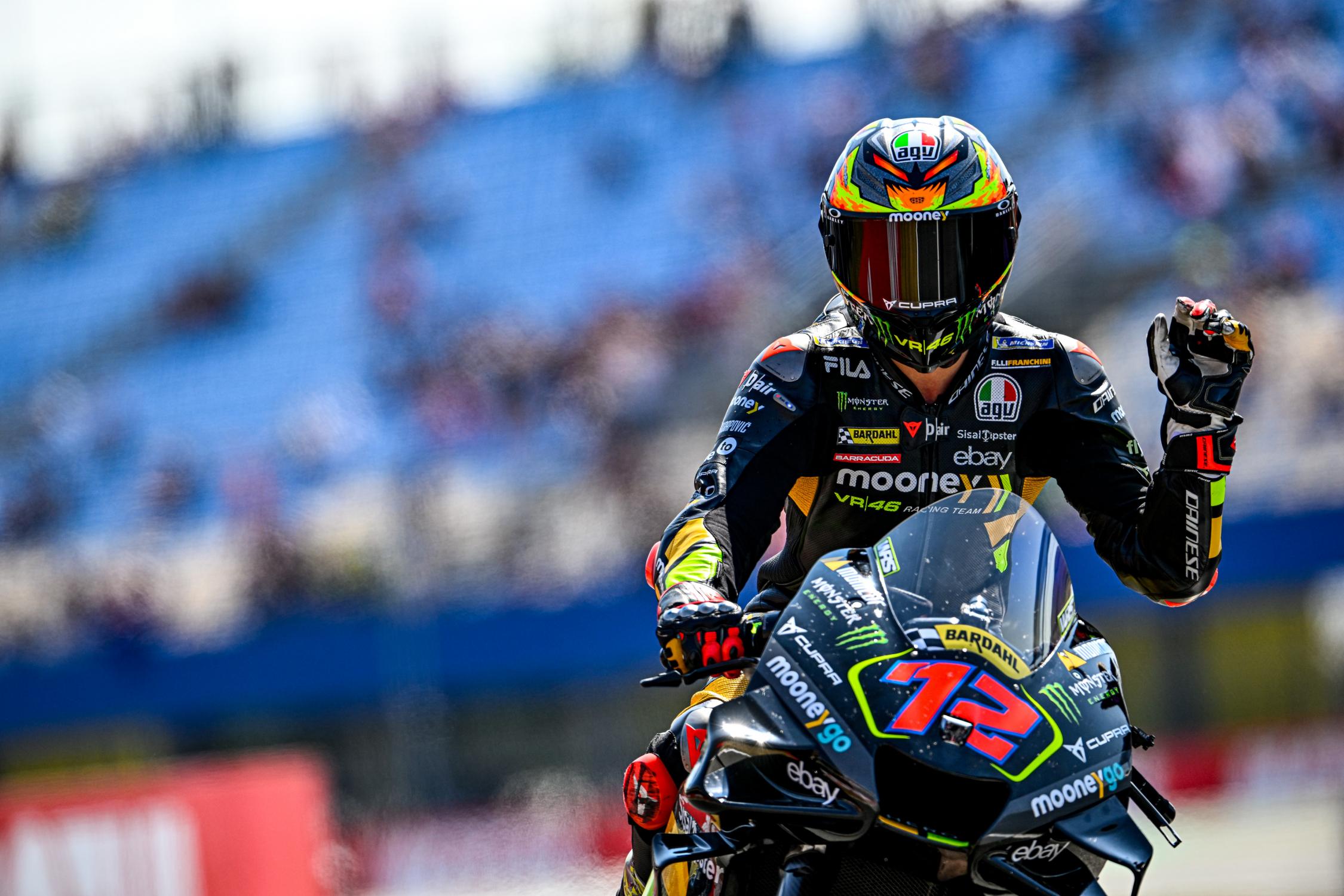 MotoGP, Marco Bezzecchi (1.º): “Nunca é perfeito, mas foi uma sexta-feira positiva”