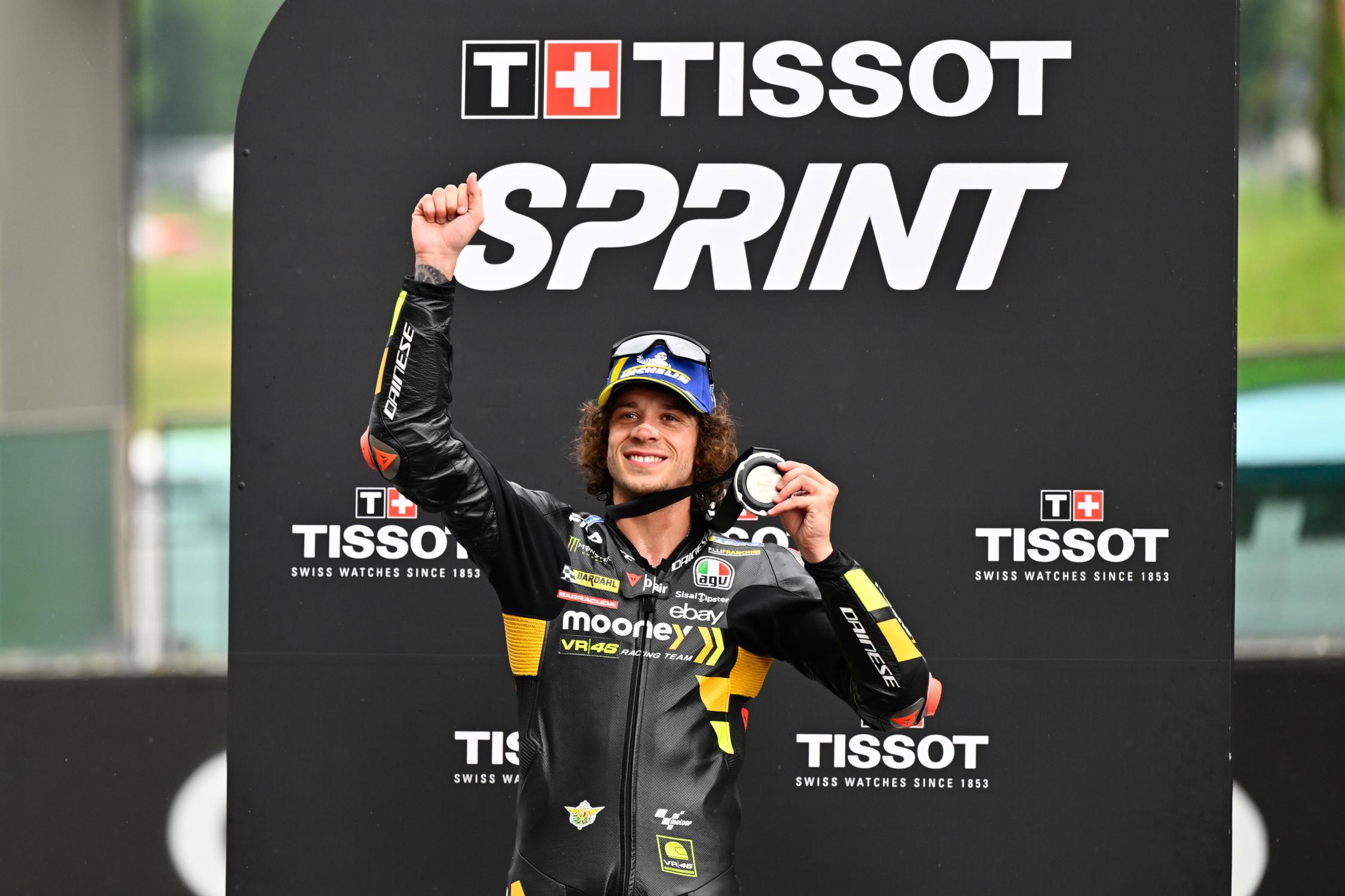 MotoGP, Marco Bezzecchi (2.º): “O Pecco era mais forte em alguns pontos de travagem”