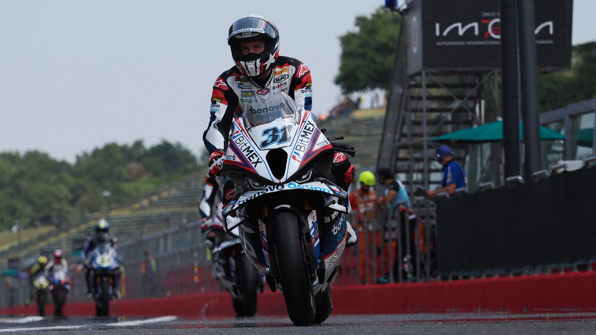WSBK, Imola, Garrett Gerloff 3º no TL2 : “Precisamos de melhorar o nosso ritmo de corrida”