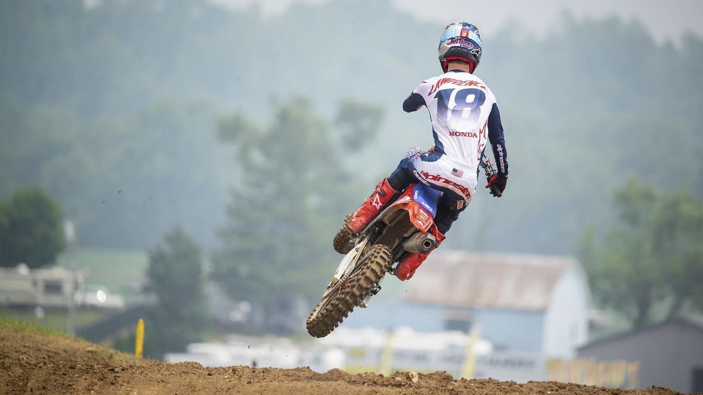 Vídeo AMA Motocross 450, RedBud: Jett Lawrence imune à pressão