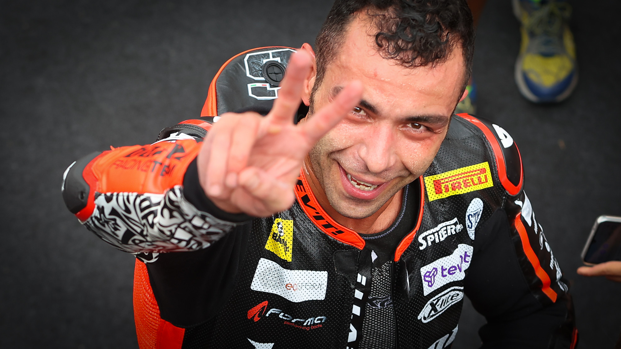 WSBK, Danilo Petrucci (2º.) sobre a luta com Rea: “Passamos um pelo outro não sei quantas vezes!”