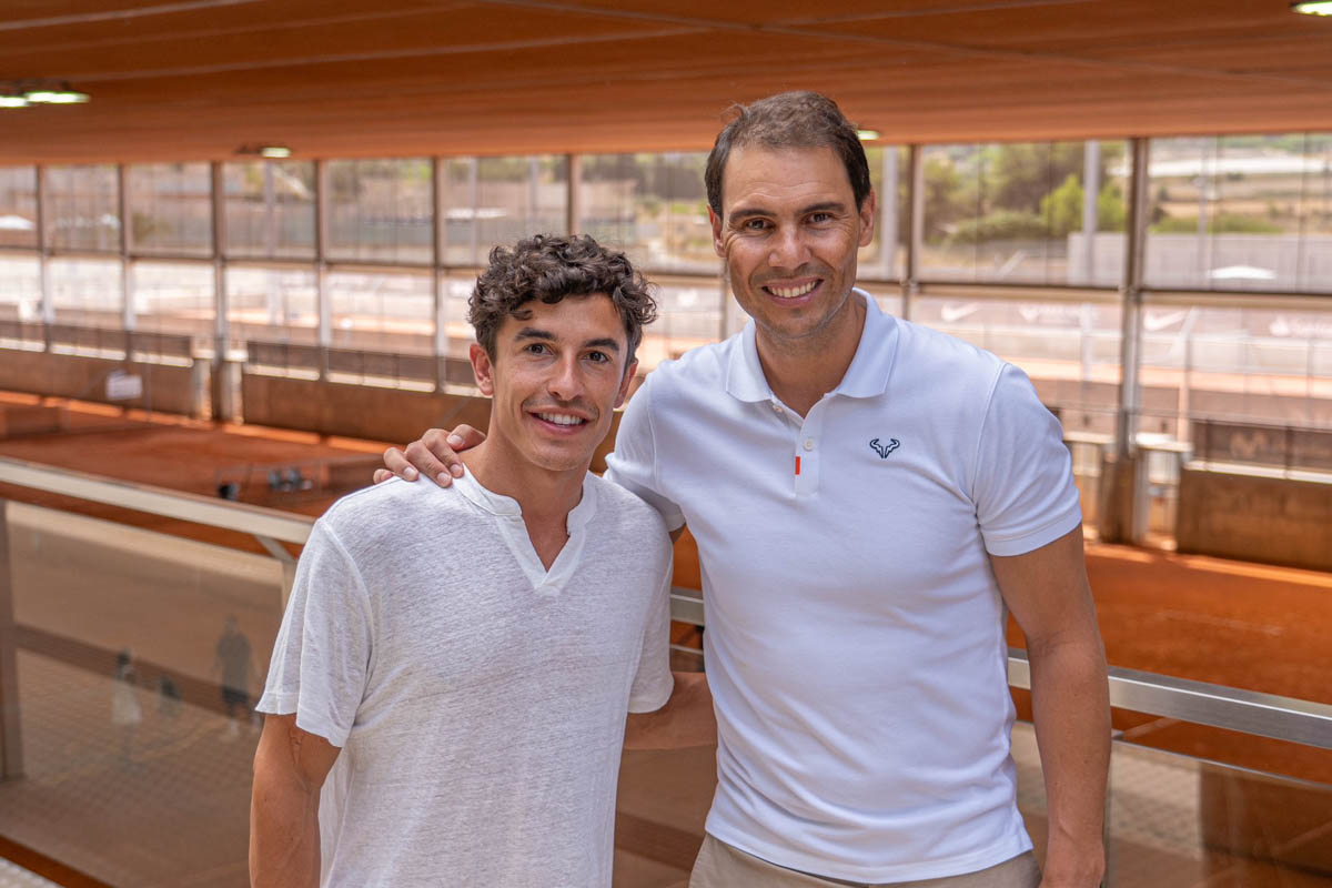 MotoGP: Nadal deseja boa sorte a Márquez nos seus ‘novos desafios’