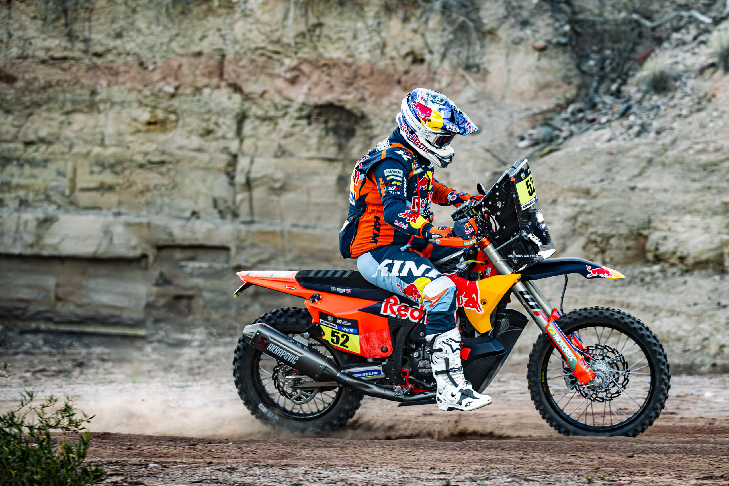 Desafio Ruta 40, Matthias Walkner (28º.): “Completei a etapa apenas com o pneu no aro”